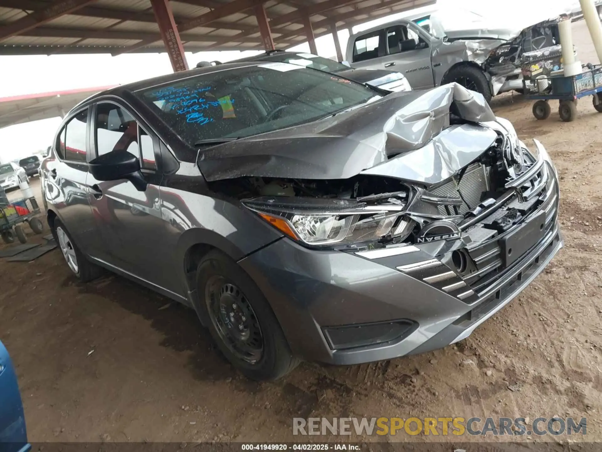 1 Photograph of a damaged car 3N1CN8DV1RL917096 NISSAN VERSA 2024