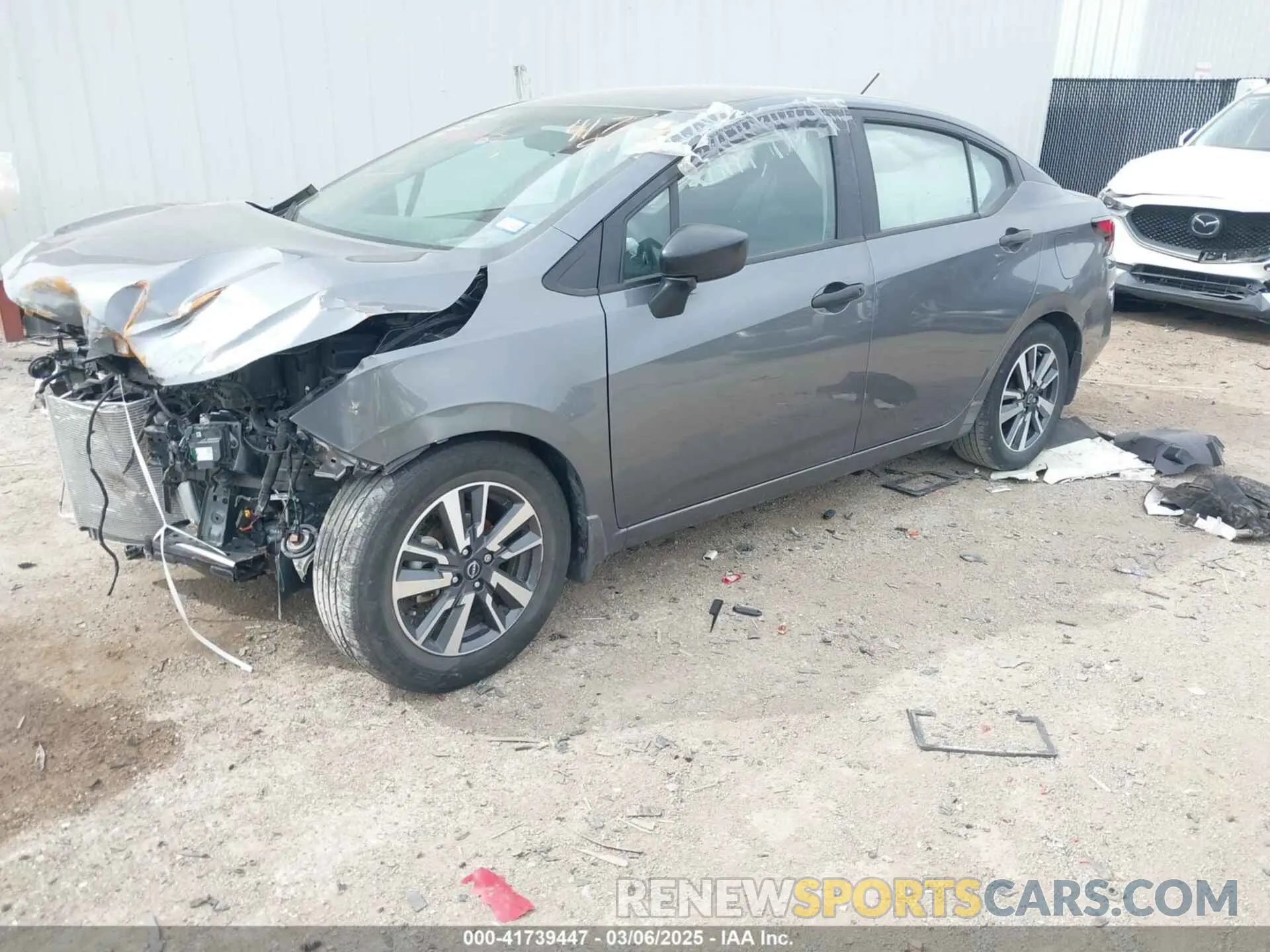 2 Photograph of a damaged car 3N1CN8DV2RL826287 NISSAN VERSA 2024