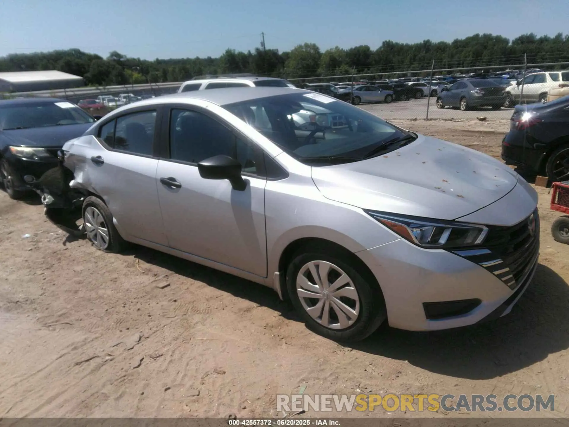 1 Photograph of a damaged car 3N1CN8DV2RL856681 NISSAN VERSA 2024