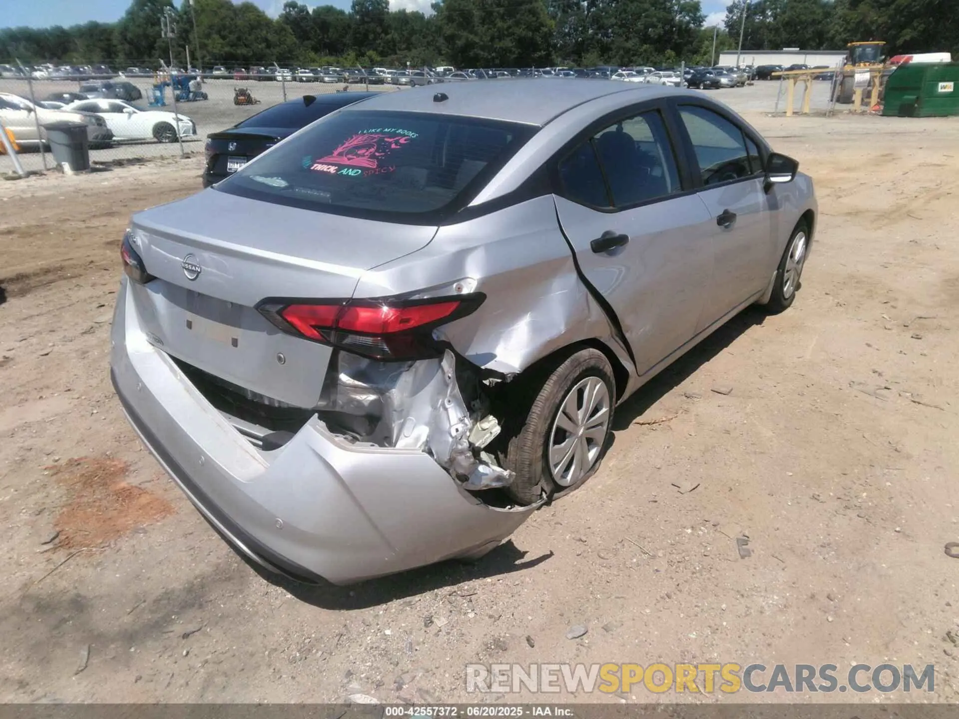 4 Photograph of a damaged car 3N1CN8DV2RL856681 NISSAN VERSA 2024