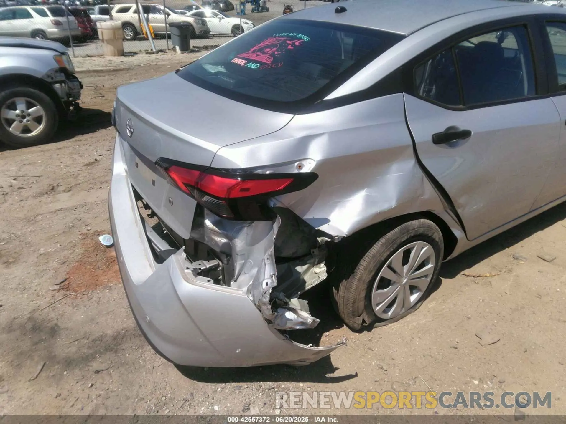 6 Photograph of a damaged car 3N1CN8DV2RL856681 NISSAN VERSA 2024