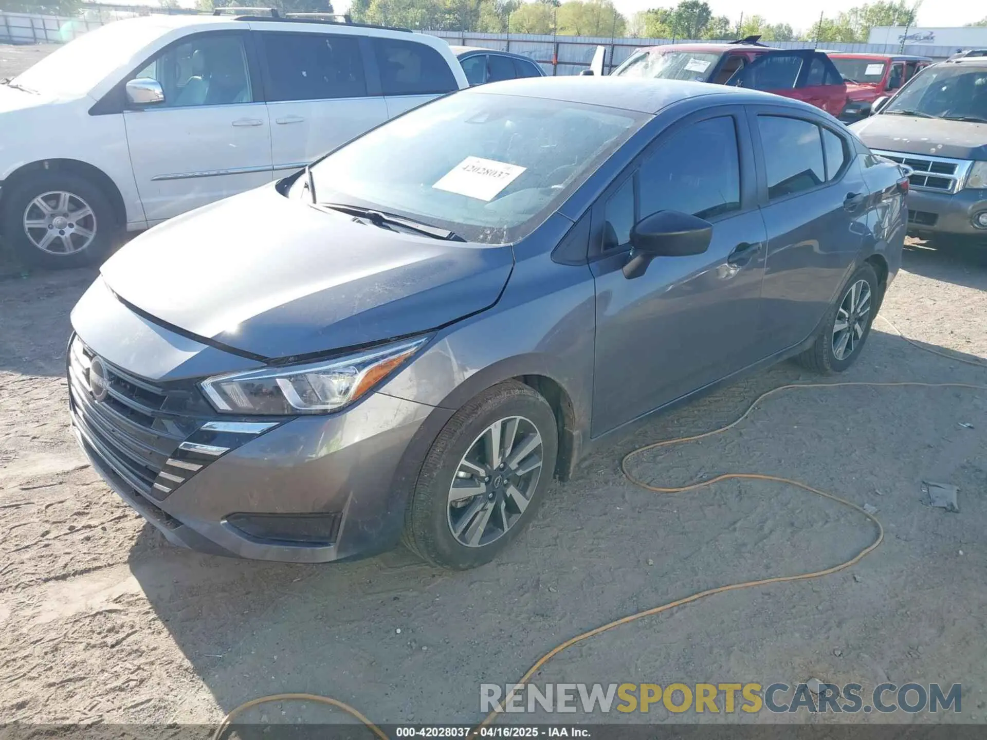 2 Photograph of a damaged car 3N1CN8DV2RL910111 NISSAN VERSA 2024