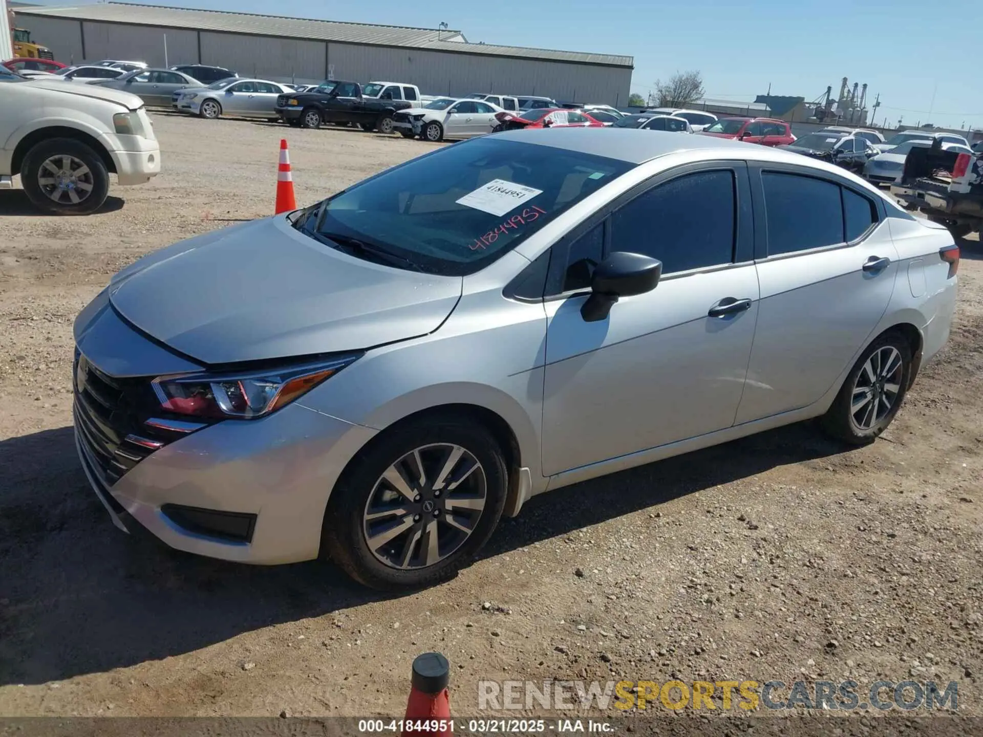 2 Photograph of a damaged car 3N1CN8DV2RL923750 NISSAN VERSA 2024