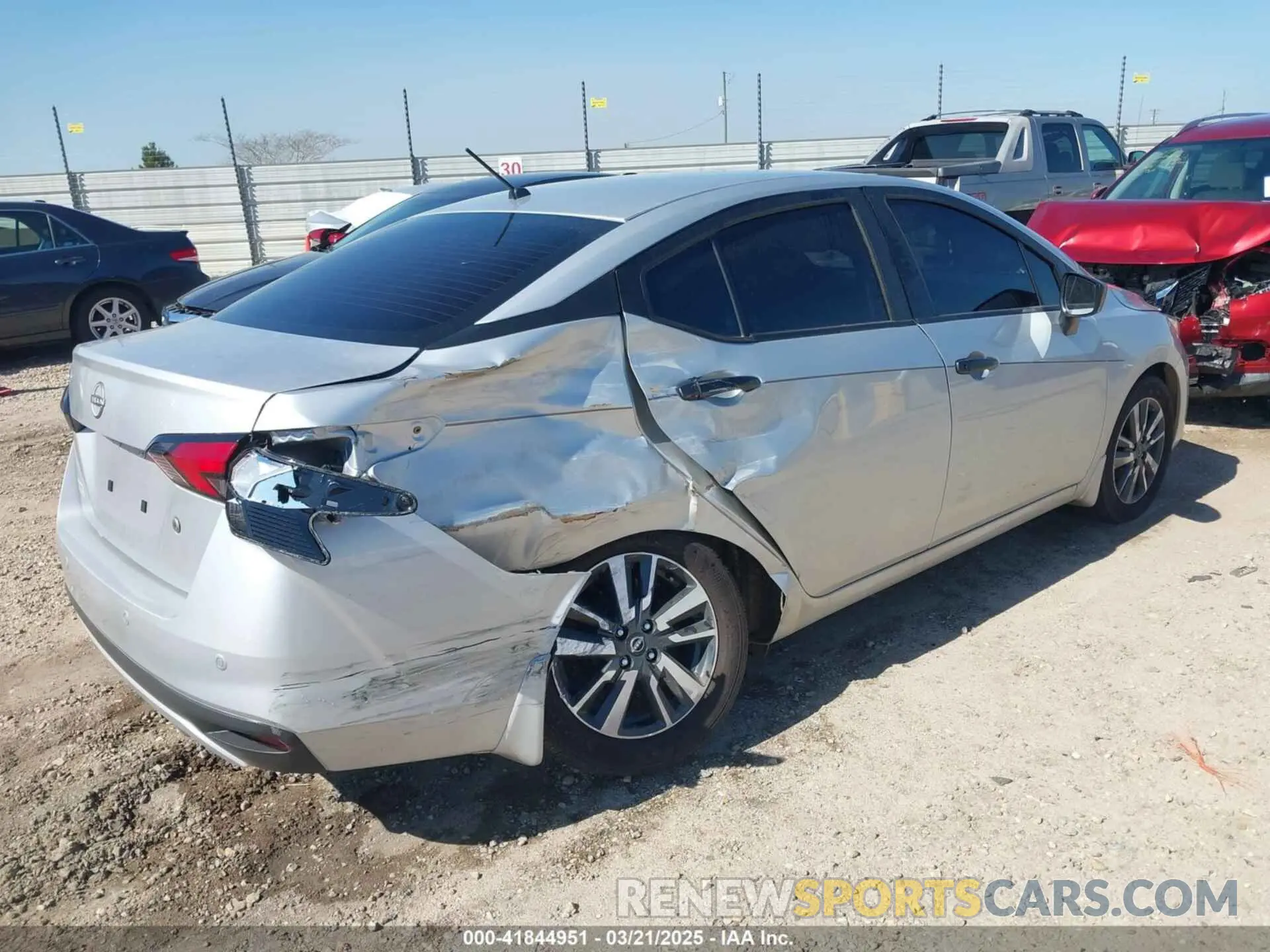 4 Photograph of a damaged car 3N1CN8DV2RL923750 NISSAN VERSA 2024