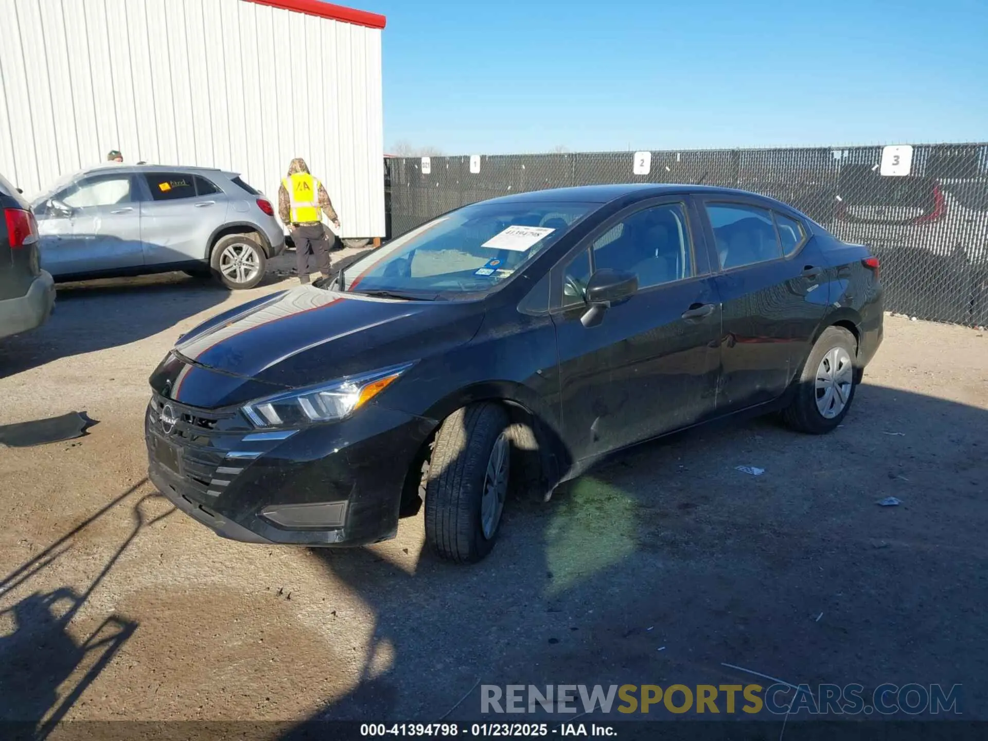 2 Photograph of a damaged car 3N1CN8DV3RL872601 NISSAN VERSA 2024