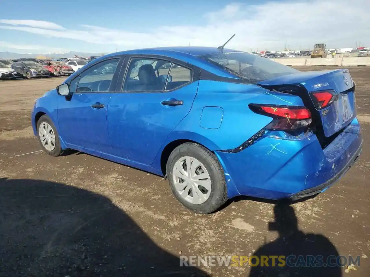 2 Photograph of a damaged car 3N1CN8DV3RL915088 NISSAN VERSA 2024