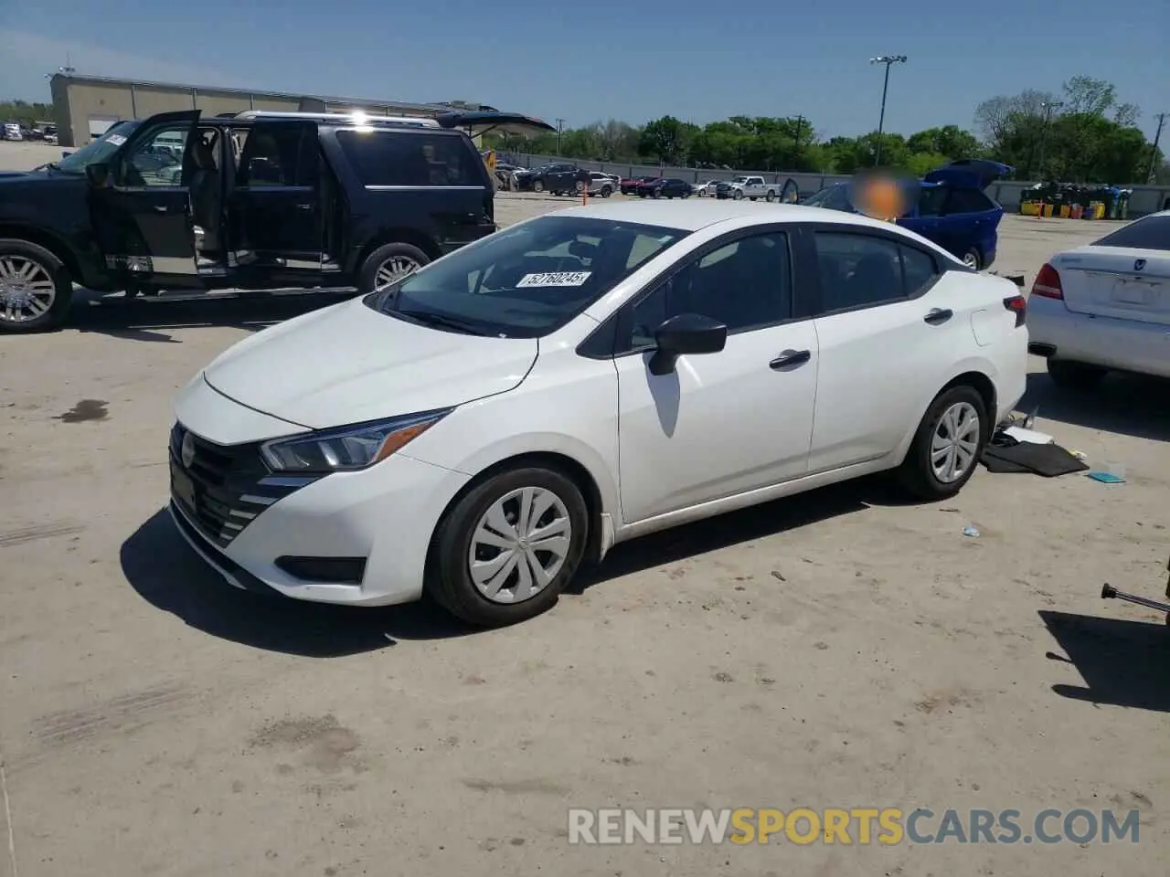 1 Photograph of a damaged car 3N1CN8DV3RL927001 NISSAN VERSA 2024
