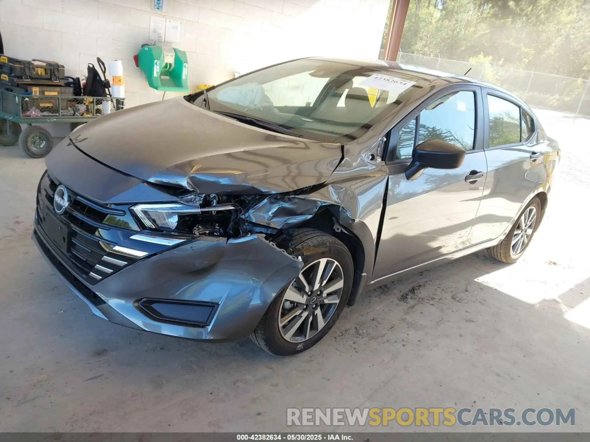 2 Photograph of a damaged car 3N1CN8DV3RL927371 NISSAN VERSA 2024