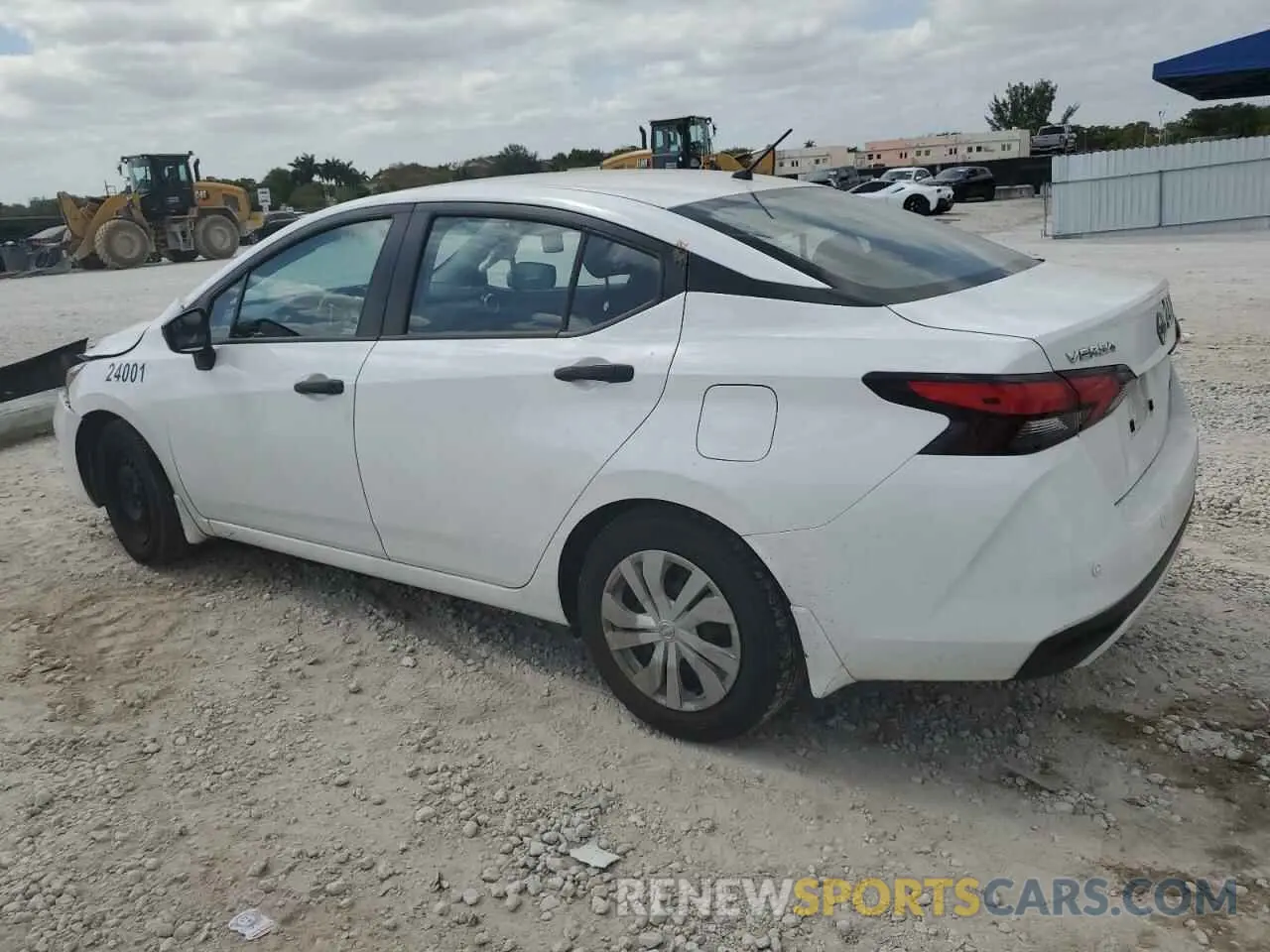 2 Photograph of a damaged car 3N1CN8DV4RL836237 NISSAN VERSA 2024