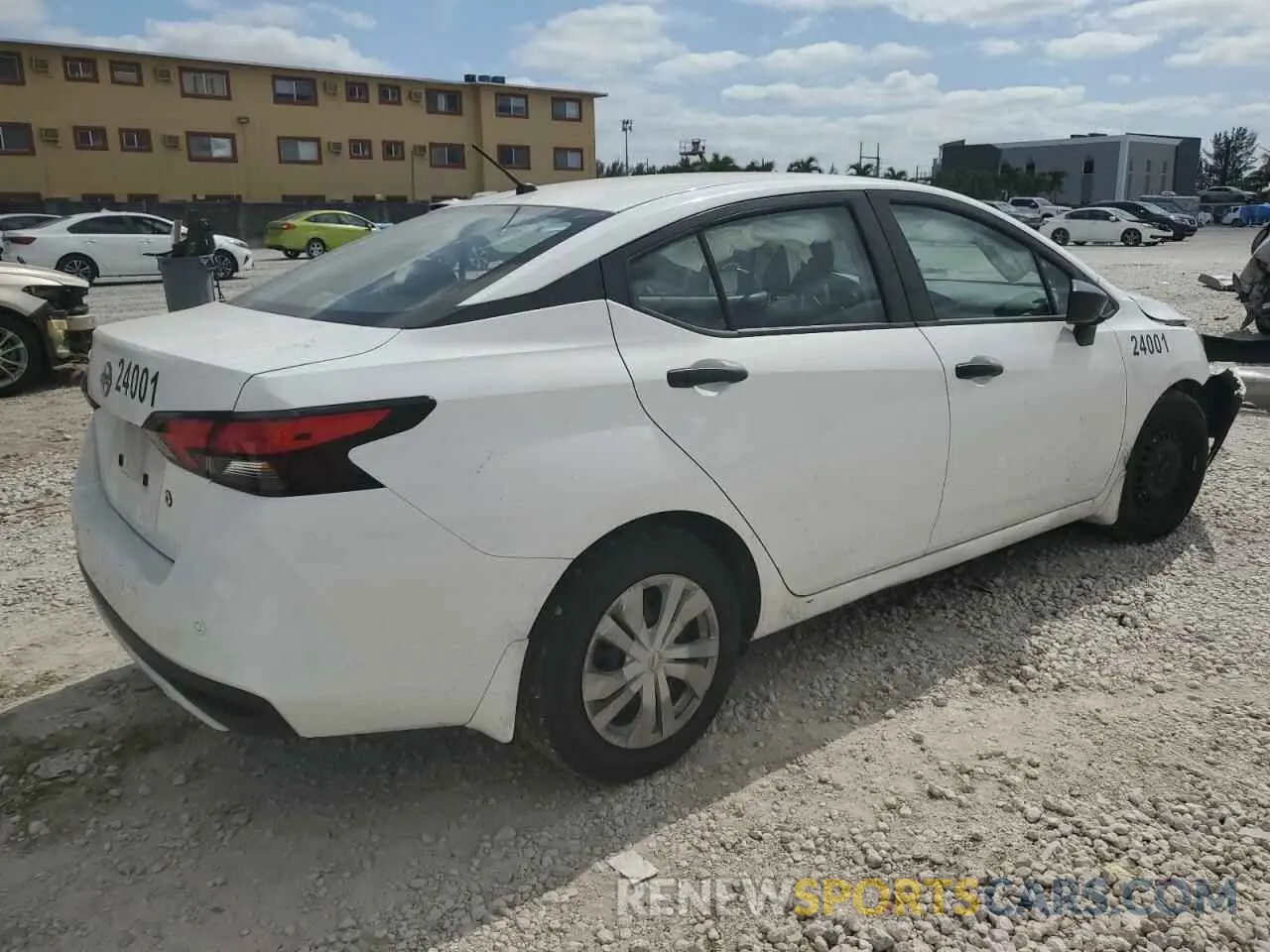 3 Photograph of a damaged car 3N1CN8DV4RL836237 NISSAN VERSA 2024