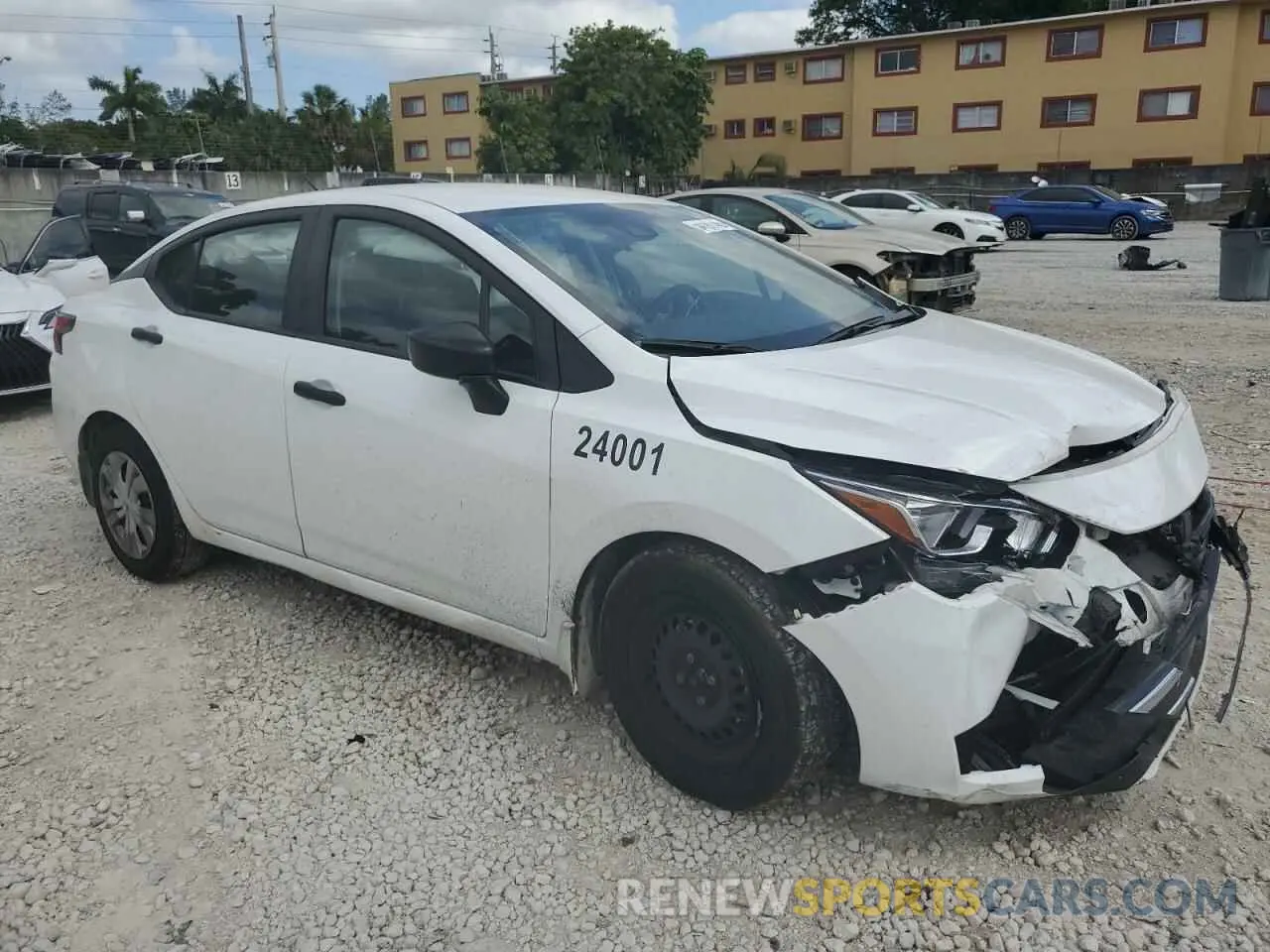 4 Photograph of a damaged car 3N1CN8DV4RL836237 NISSAN VERSA 2024
