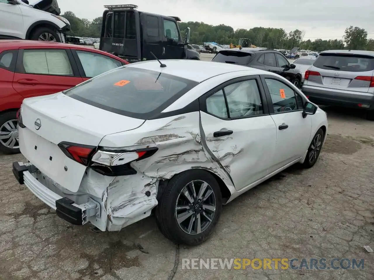 3 Photograph of a damaged car 3N1CN8DV4RL874244 NISSAN VERSA 2024