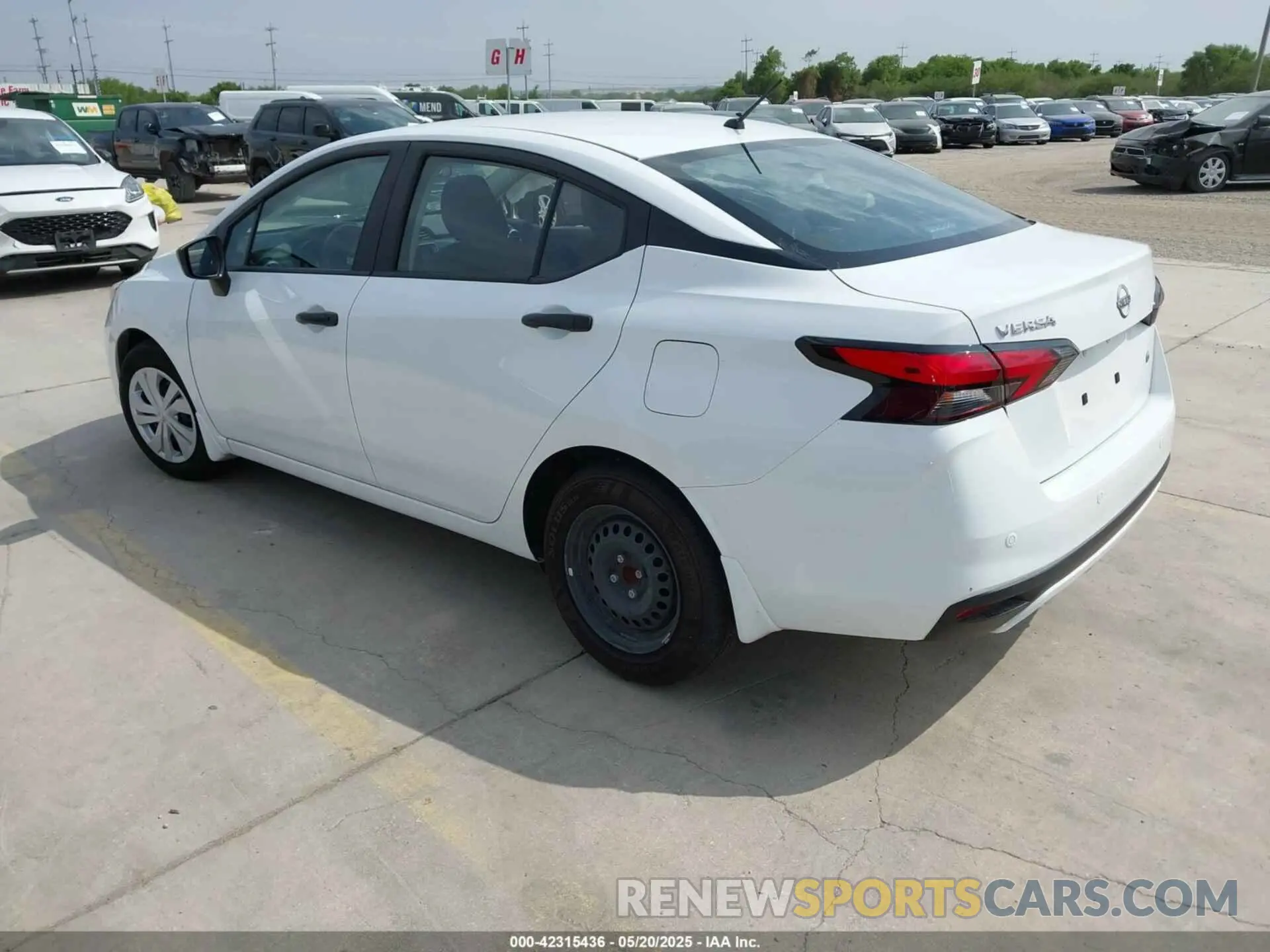 3 Photograph of a damaged car 3N1CN8DV4RL914225 NISSAN VERSA 2024