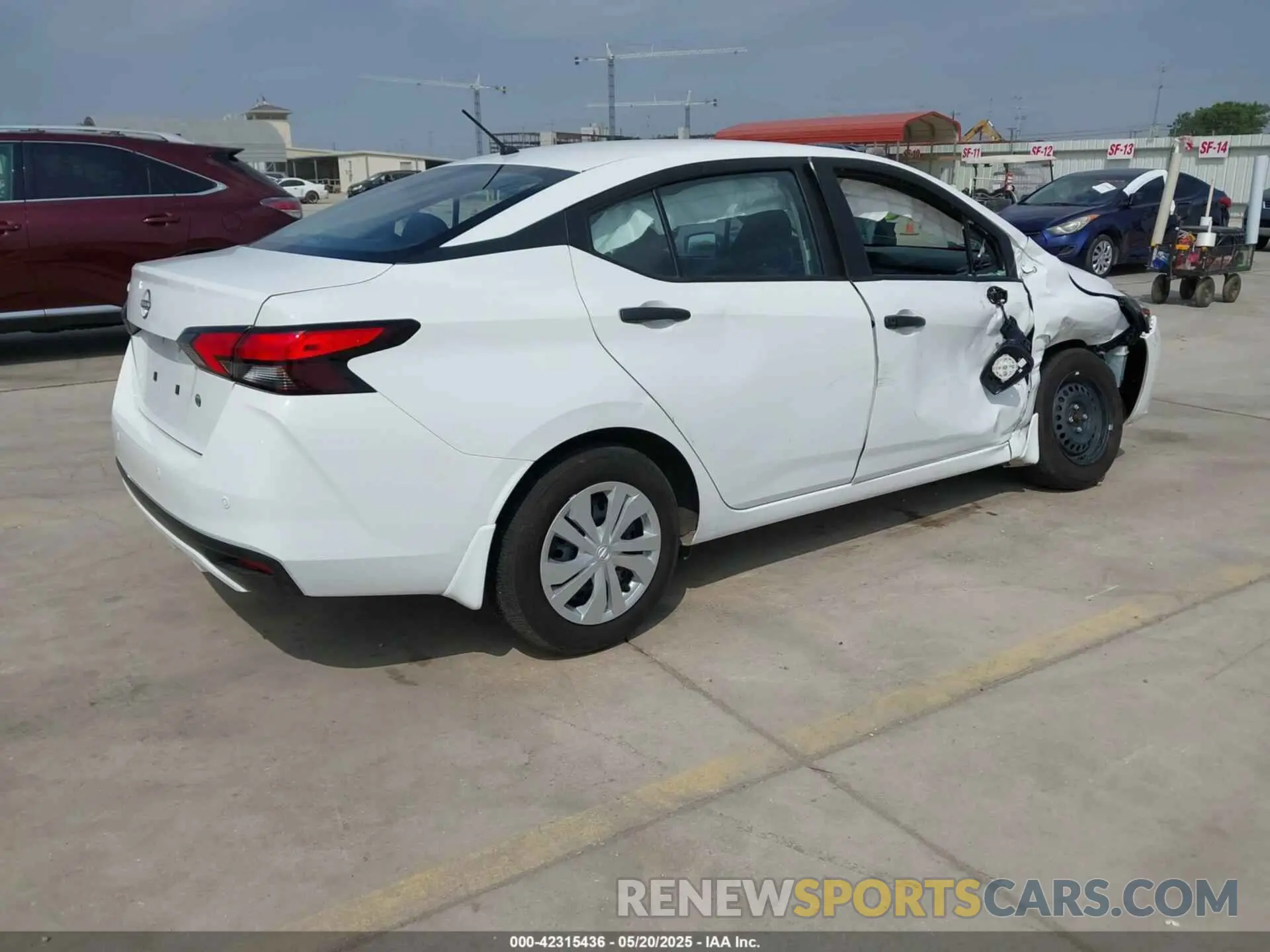 4 Photograph of a damaged car 3N1CN8DV4RL914225 NISSAN VERSA 2024