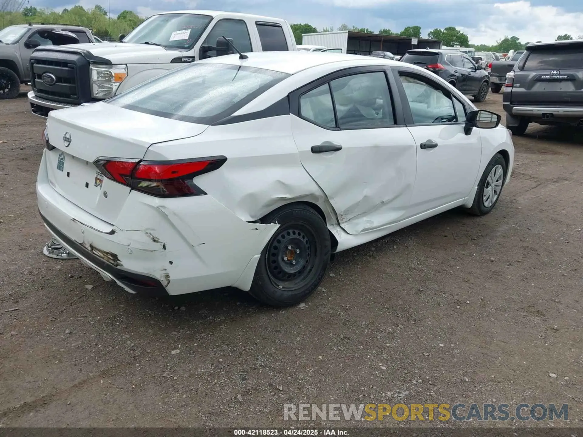 4 Photograph of a damaged car 3N1CN8DV4RL924009 NISSAN VERSA 2024
