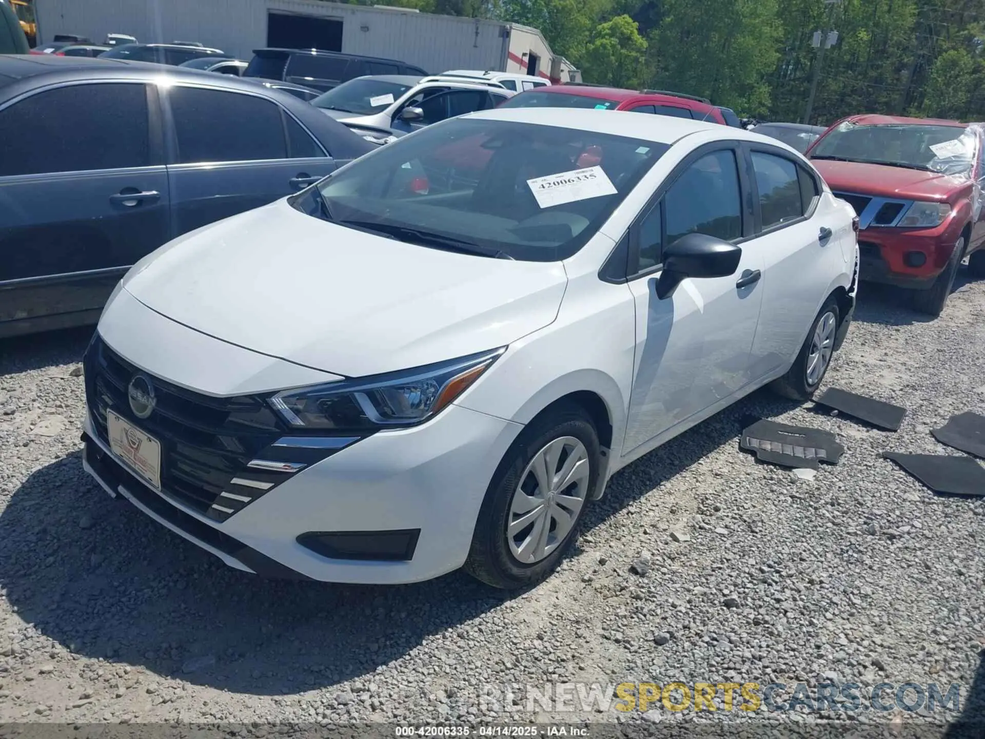2 Photograph of a damaged car 3N1CN8DV4RL928738 NISSAN VERSA 2024