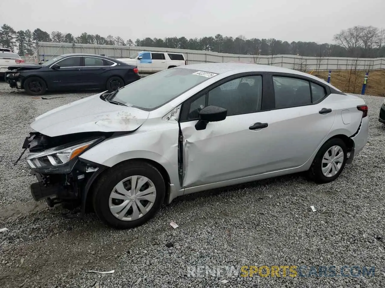 1 Photograph of a damaged car 3N1CN8DV4RL929680 NISSAN VERSA 2024