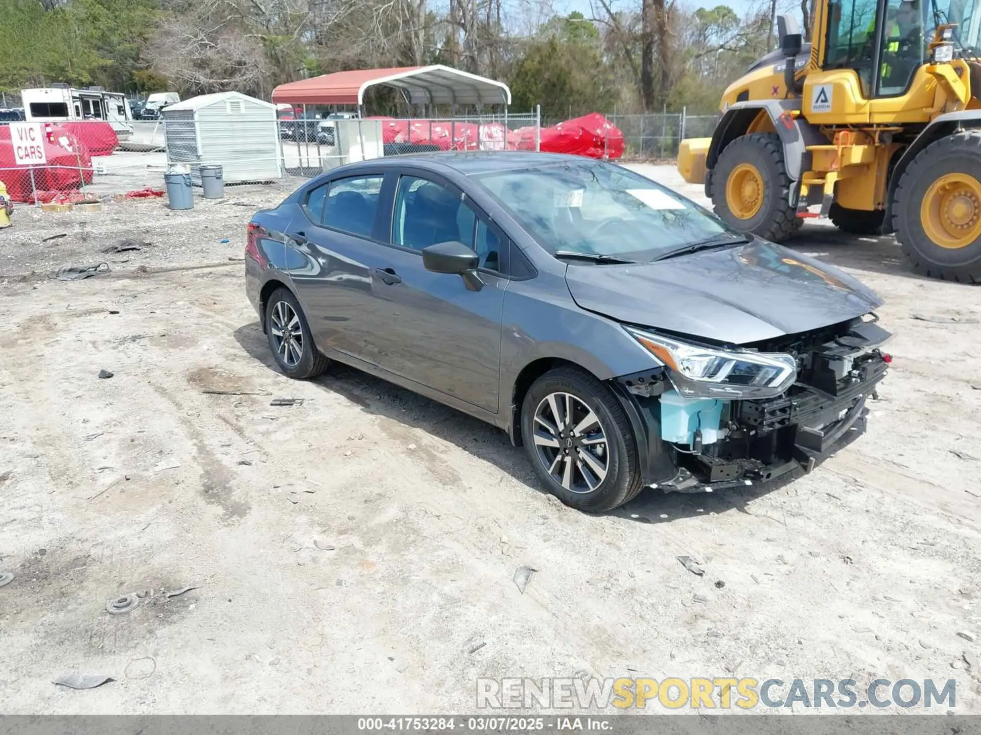 1 Photograph of a damaged car 3N1CN8DV4RL930134 NISSAN VERSA 2024