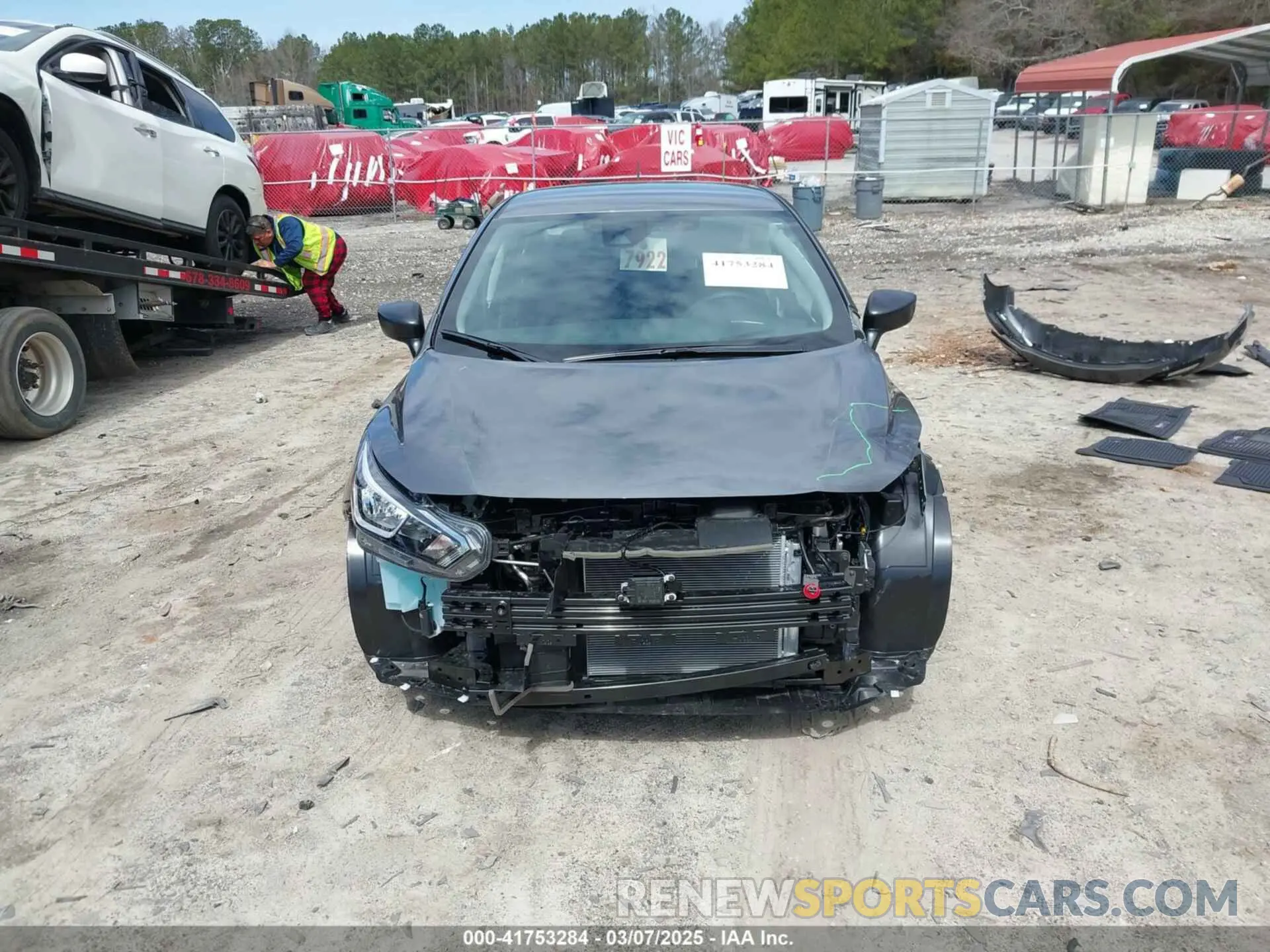 13 Photograph of a damaged car 3N1CN8DV4RL930134 NISSAN VERSA 2024