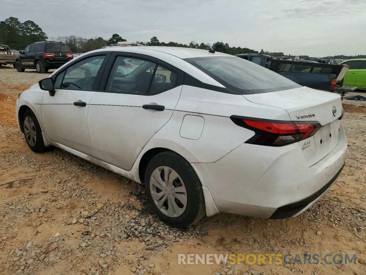 2 Photograph of a damaged car 3N1CN8DV5RL860238 NISSAN VERSA 2024
