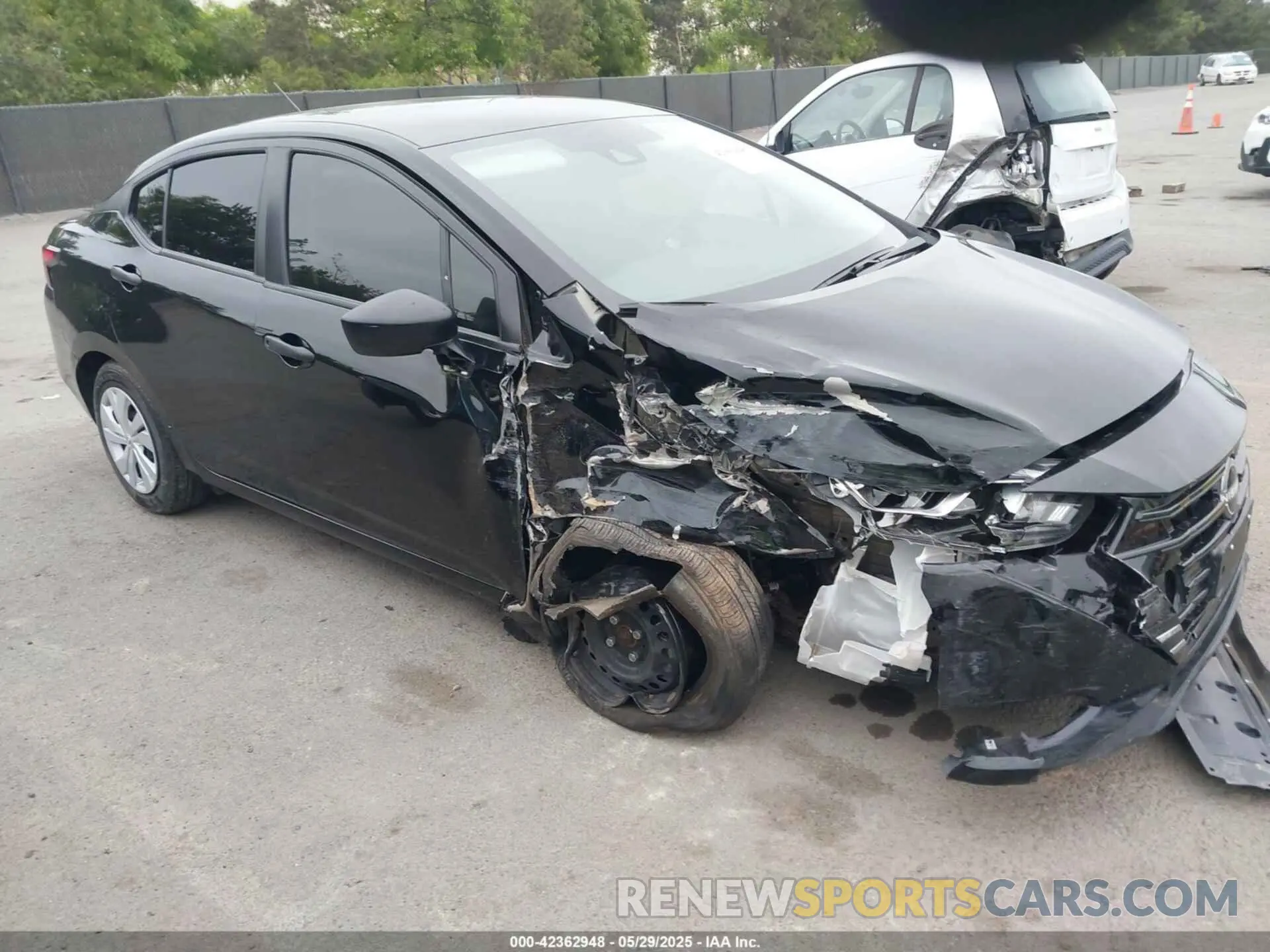 1 Photograph of a damaged car 3N1CN8DV5RL862720 NISSAN VERSA 2024