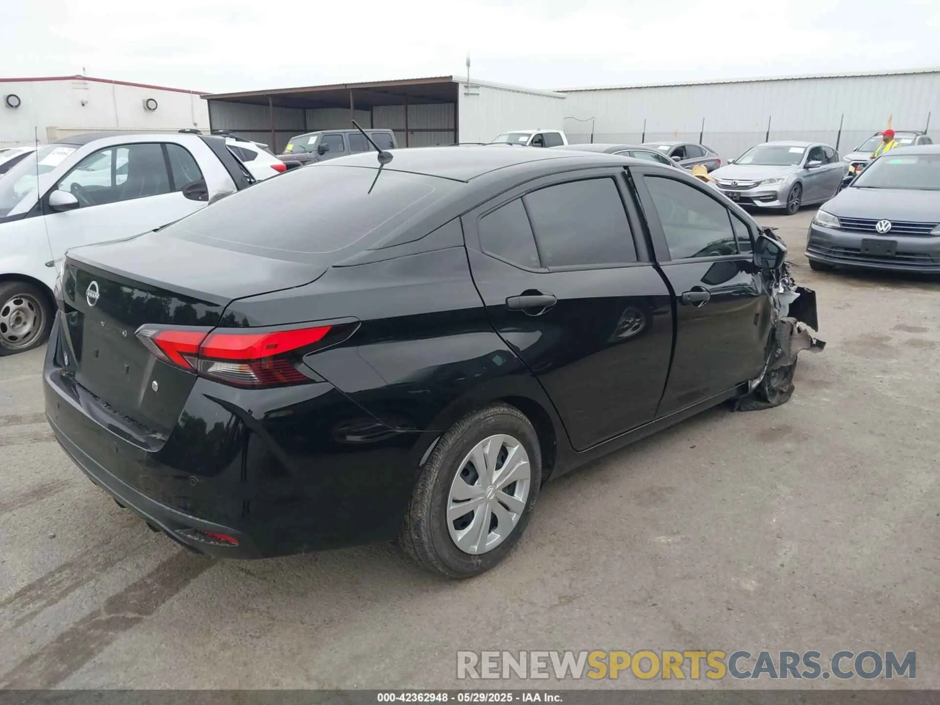 4 Photograph of a damaged car 3N1CN8DV5RL862720 NISSAN VERSA 2024