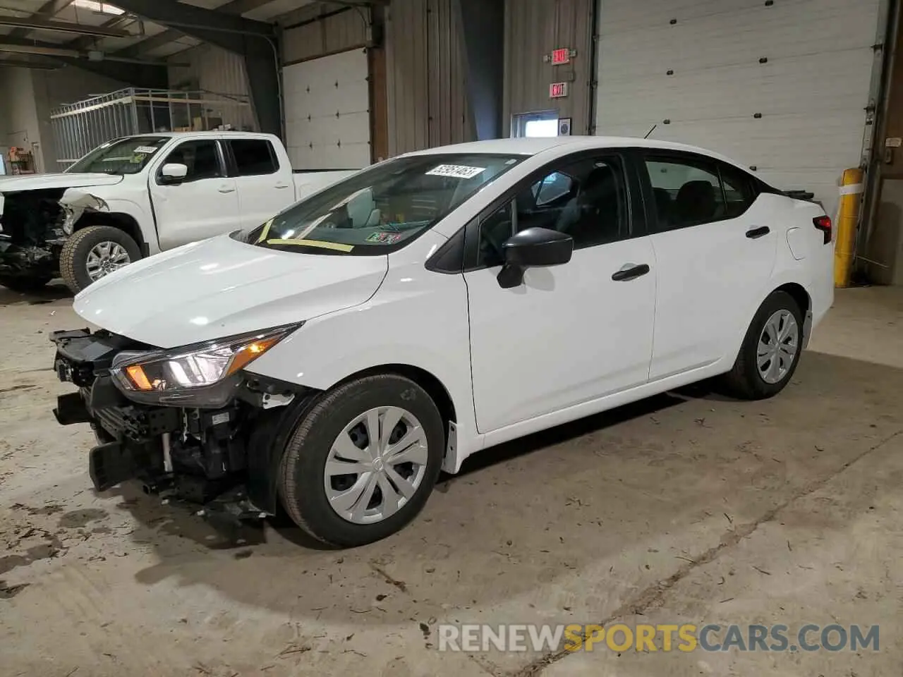 1 Photograph of a damaged car 3N1CN8DV5RL866850 NISSAN VERSA 2024