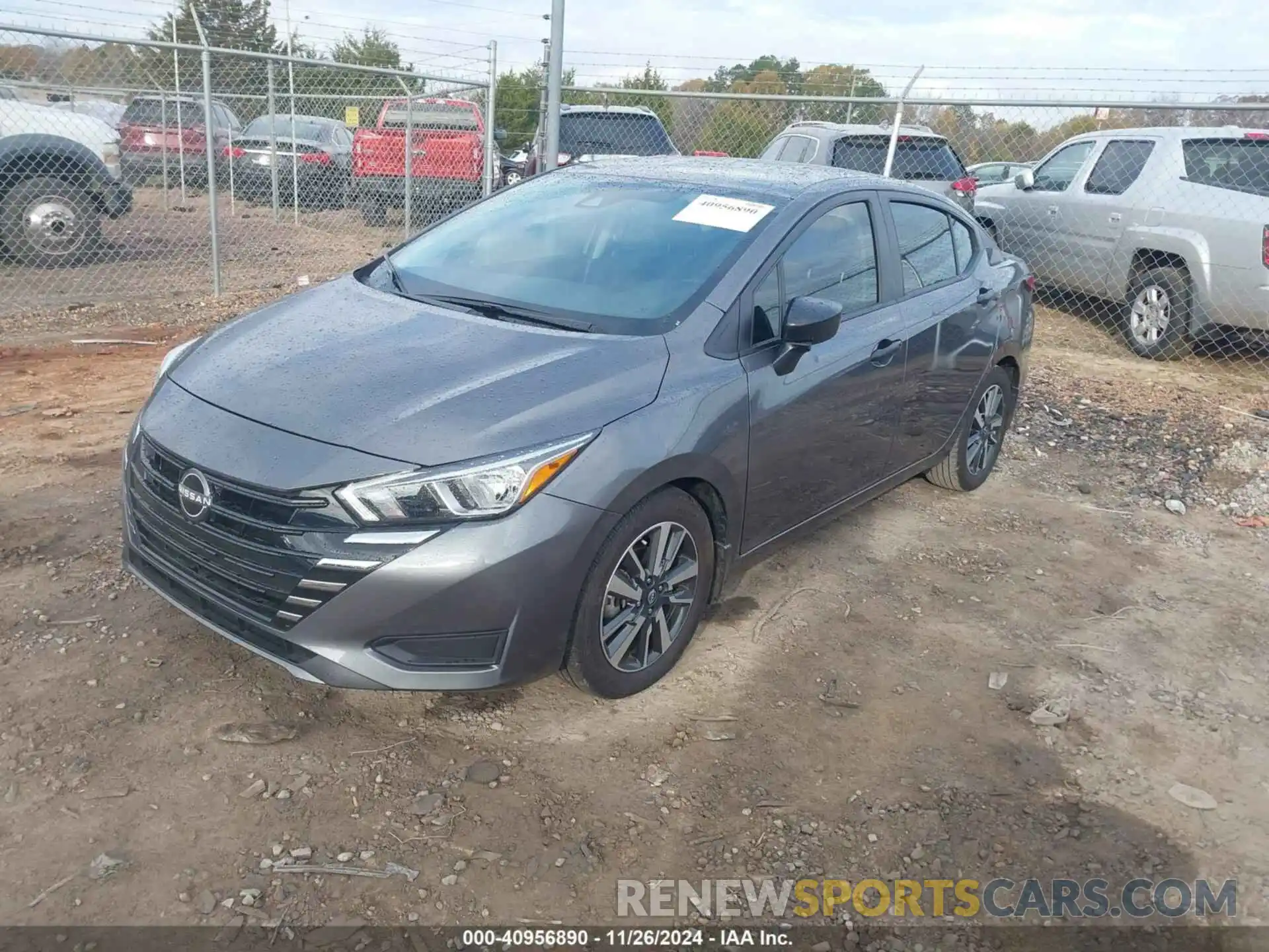 2 Photograph of a damaged car 3N1CN8DV5RL867500 NISSAN VERSA 2024