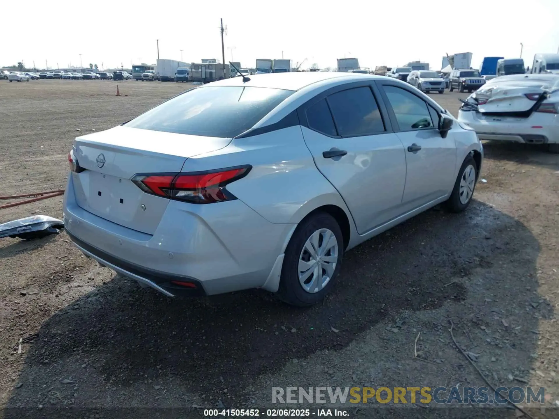 4 Photograph of a damaged car 3N1CN8DV5RL884491 NISSAN VERSA 2024