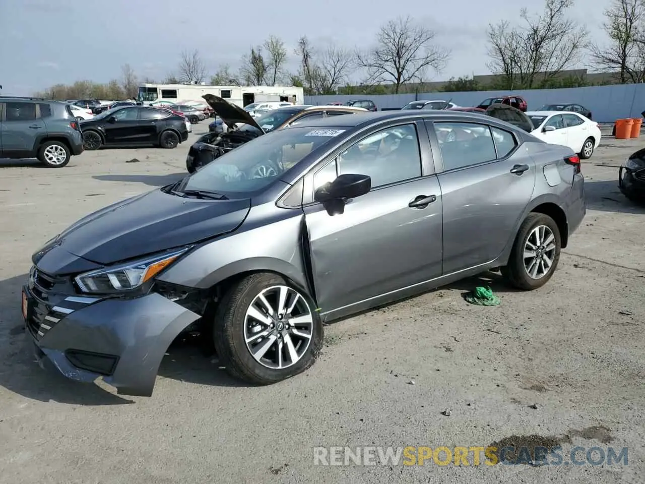 1 Photograph of a damaged car 3N1CN8DV5RL906828 NISSAN VERSA 2024