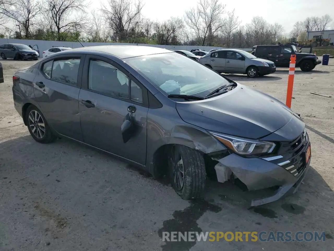 4 Photograph of a damaged car 3N1CN8DV5RL906828 NISSAN VERSA 2024