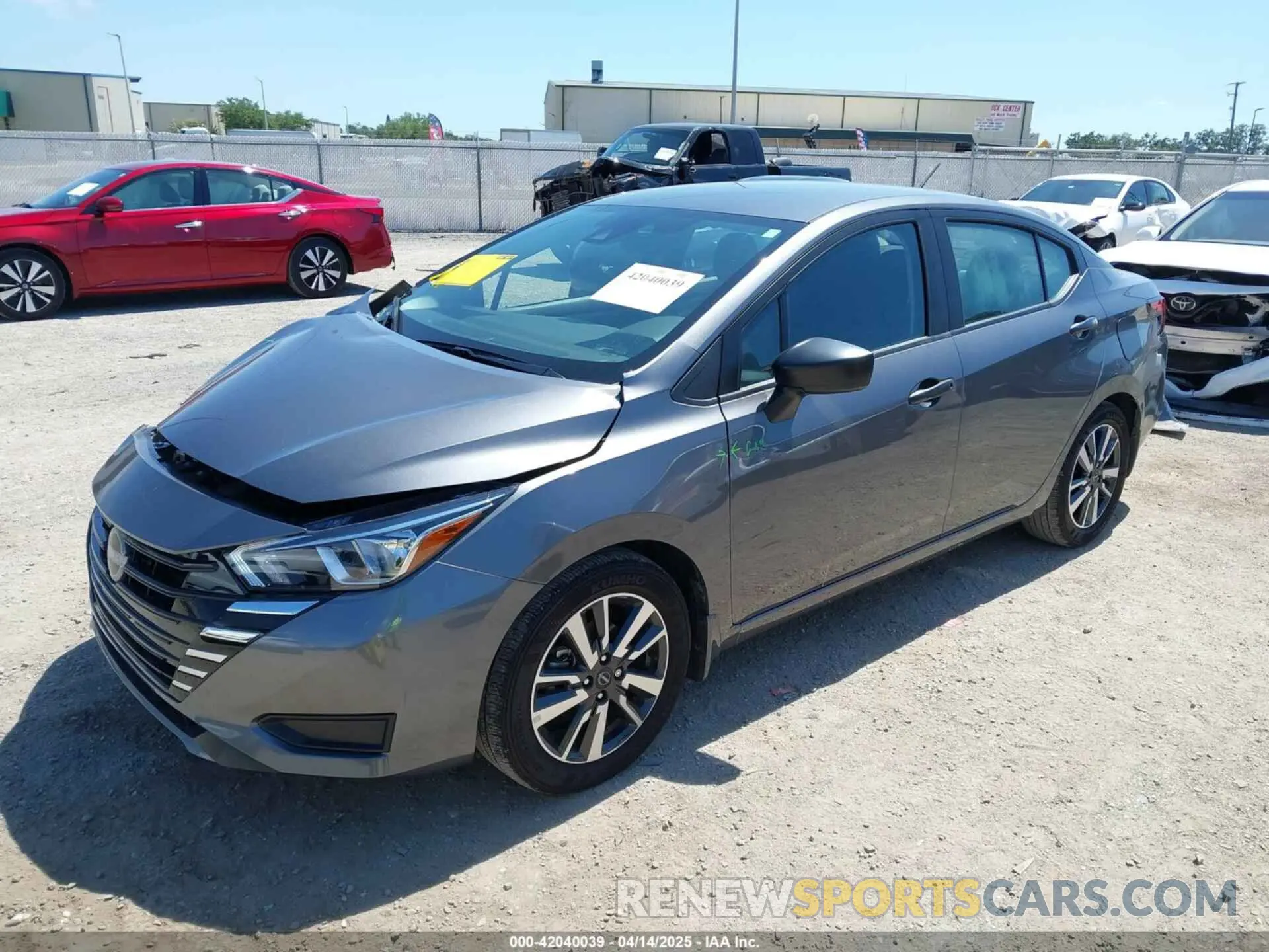 2 Photograph of a damaged car 3N1CN8DV5RL920468 NISSAN VERSA 2024