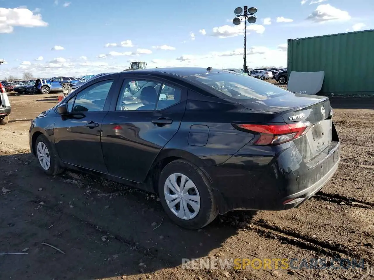 2 Photograph of a damaged car 3N1CN8DV5RL927405 NISSAN VERSA 2024