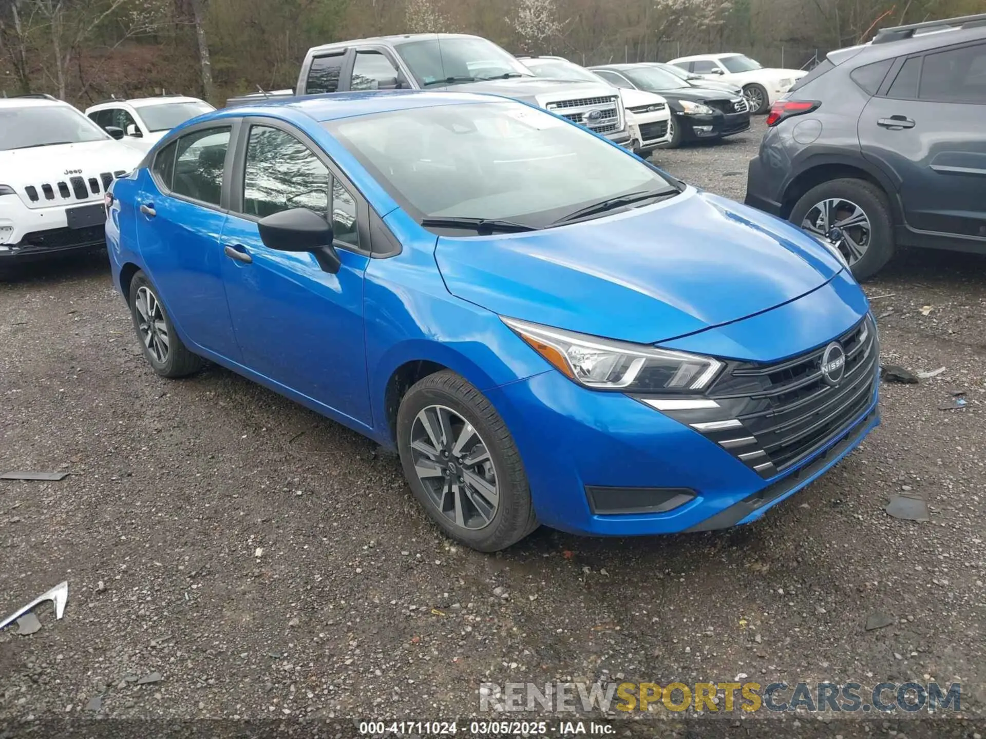 1 Photograph of a damaged car 3N1CN8DV5RL929204 NISSAN VERSA 2024