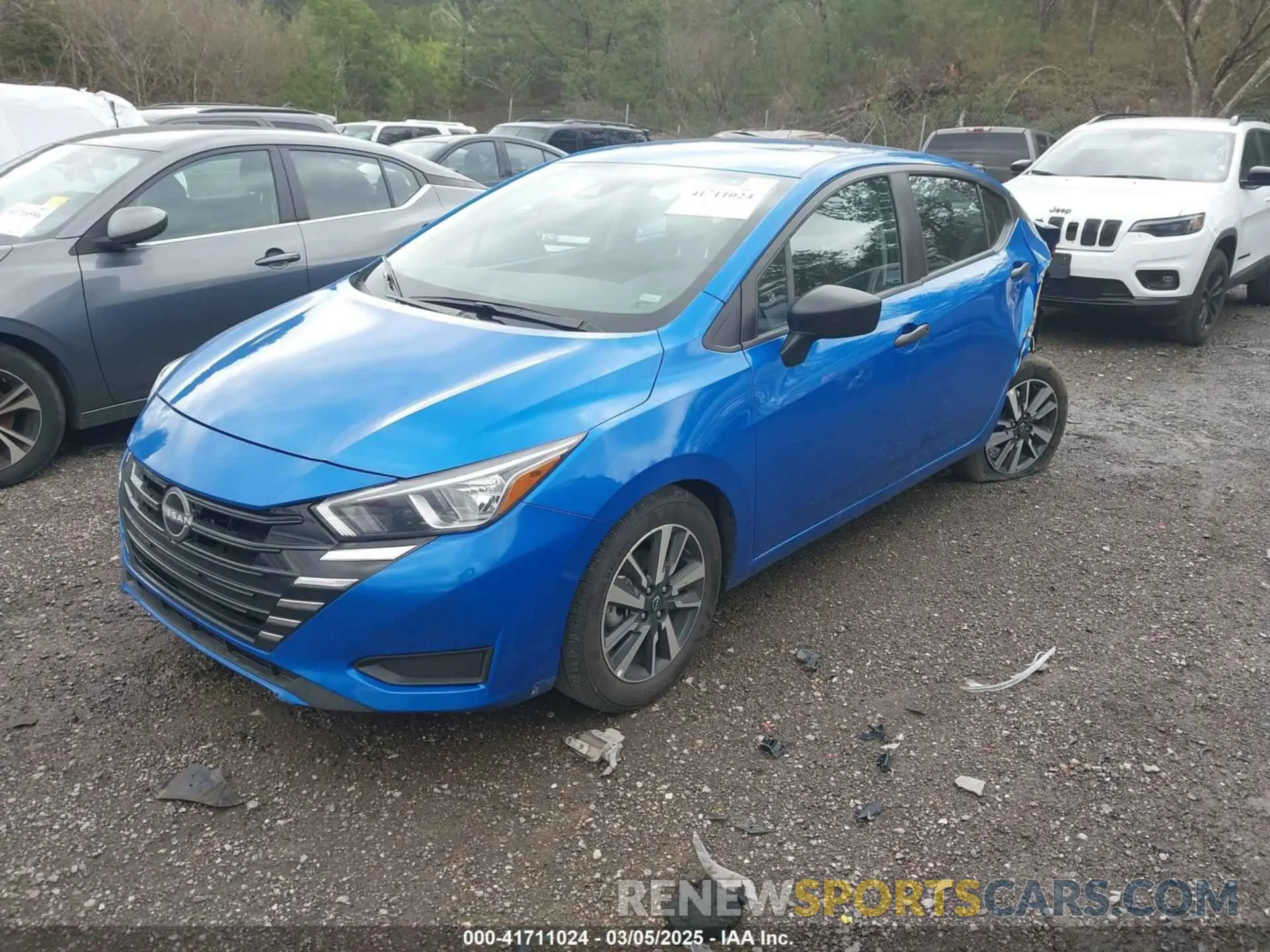 2 Photograph of a damaged car 3N1CN8DV5RL929204 NISSAN VERSA 2024
