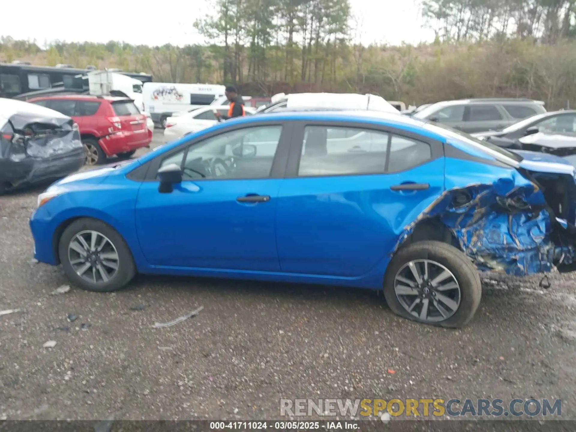 6 Photograph of a damaged car 3N1CN8DV5RL929204 NISSAN VERSA 2024