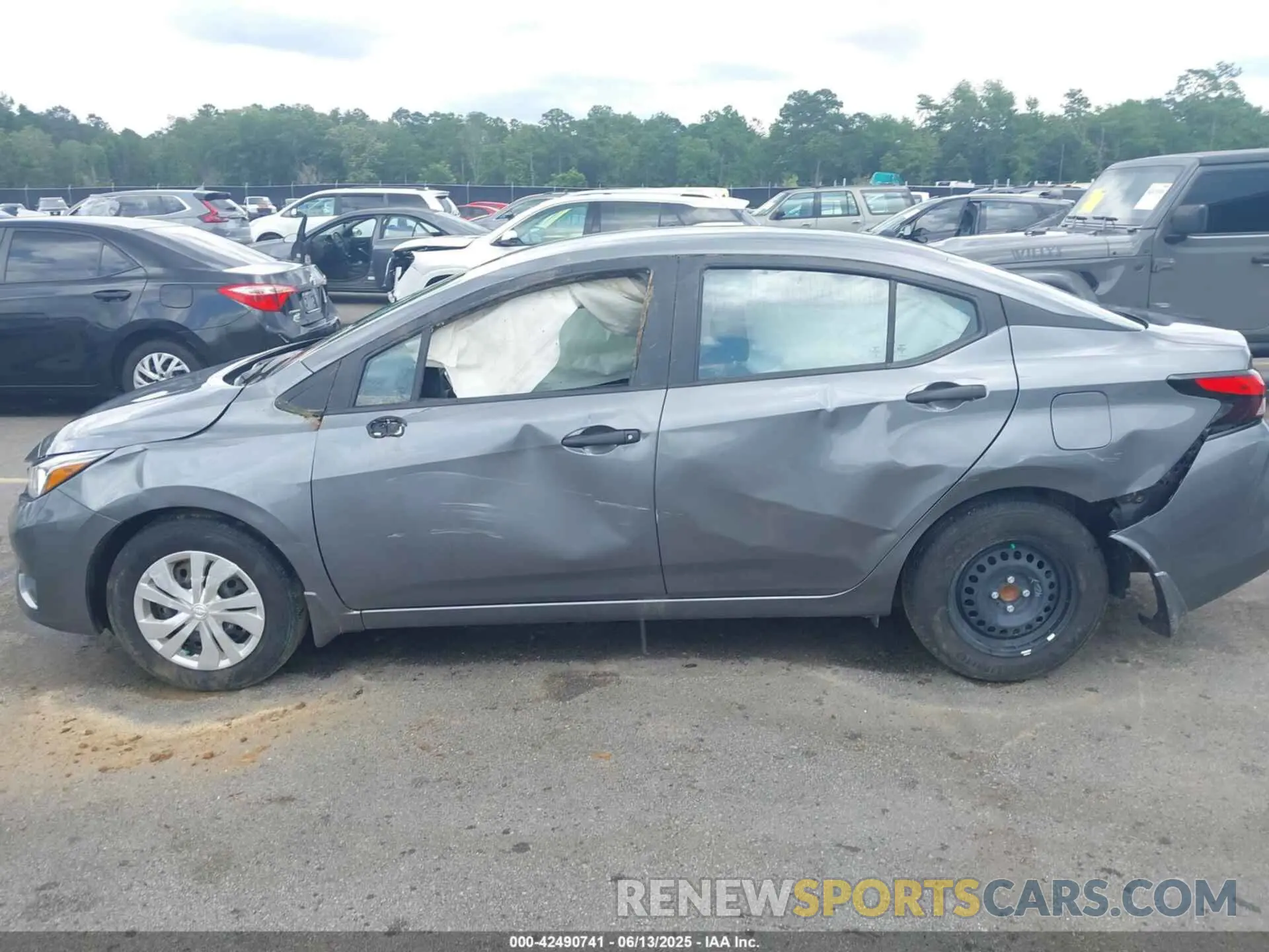 14 Photograph of a damaged car 3N1CN8DV5RL930448 NISSAN VERSA 2024