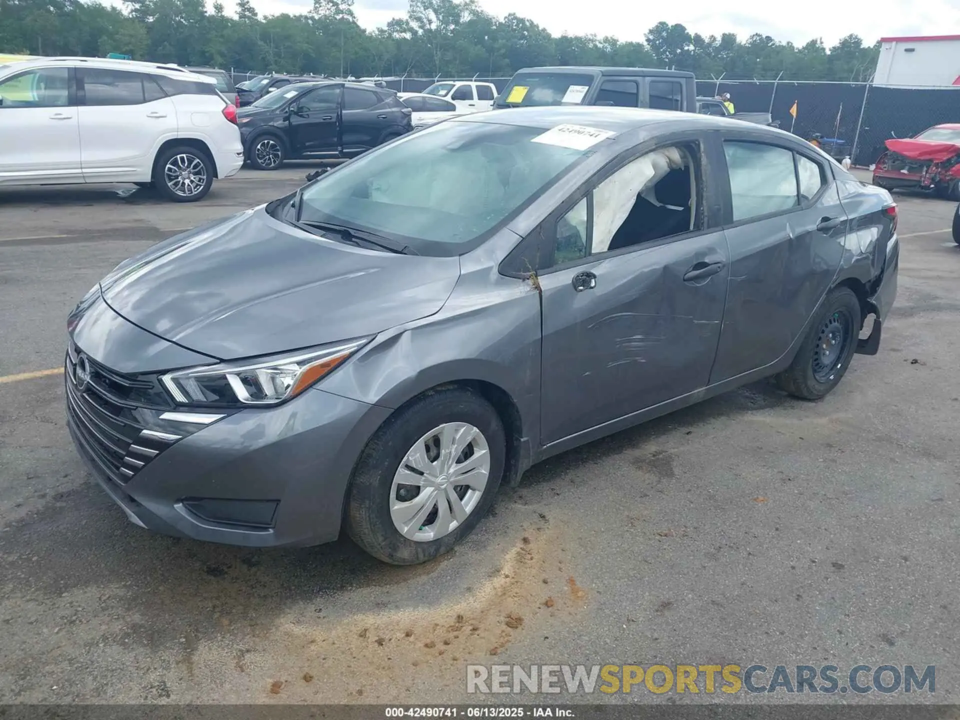 2 Photograph of a damaged car 3N1CN8DV5RL930448 NISSAN VERSA 2024