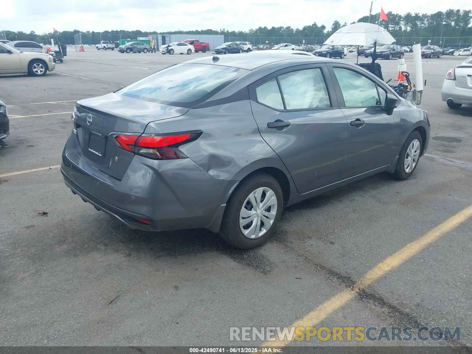 4 Photograph of a damaged car 3N1CN8DV5RL930448 NISSAN VERSA 2024