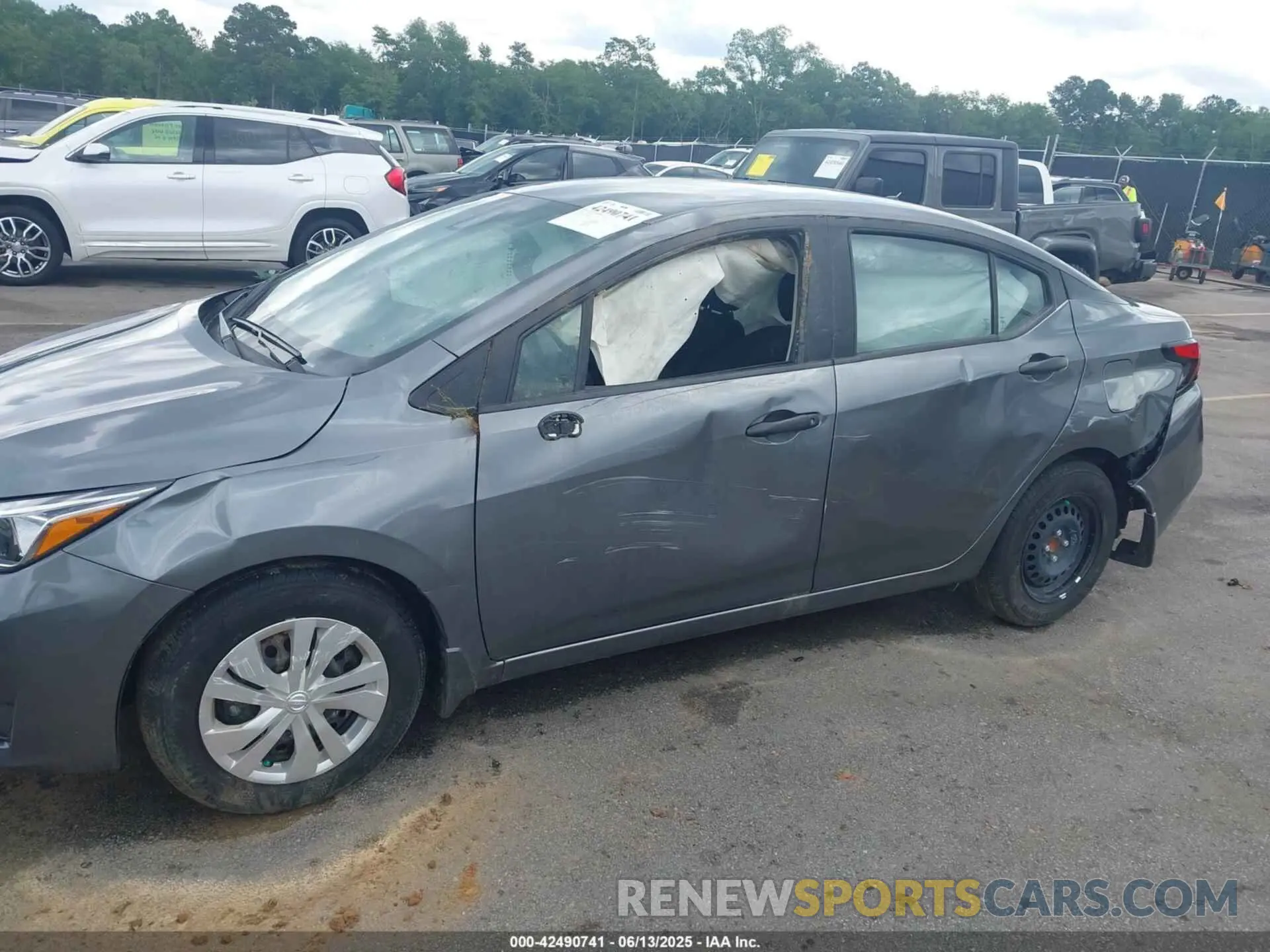6 Photograph of a damaged car 3N1CN8DV5RL930448 NISSAN VERSA 2024
