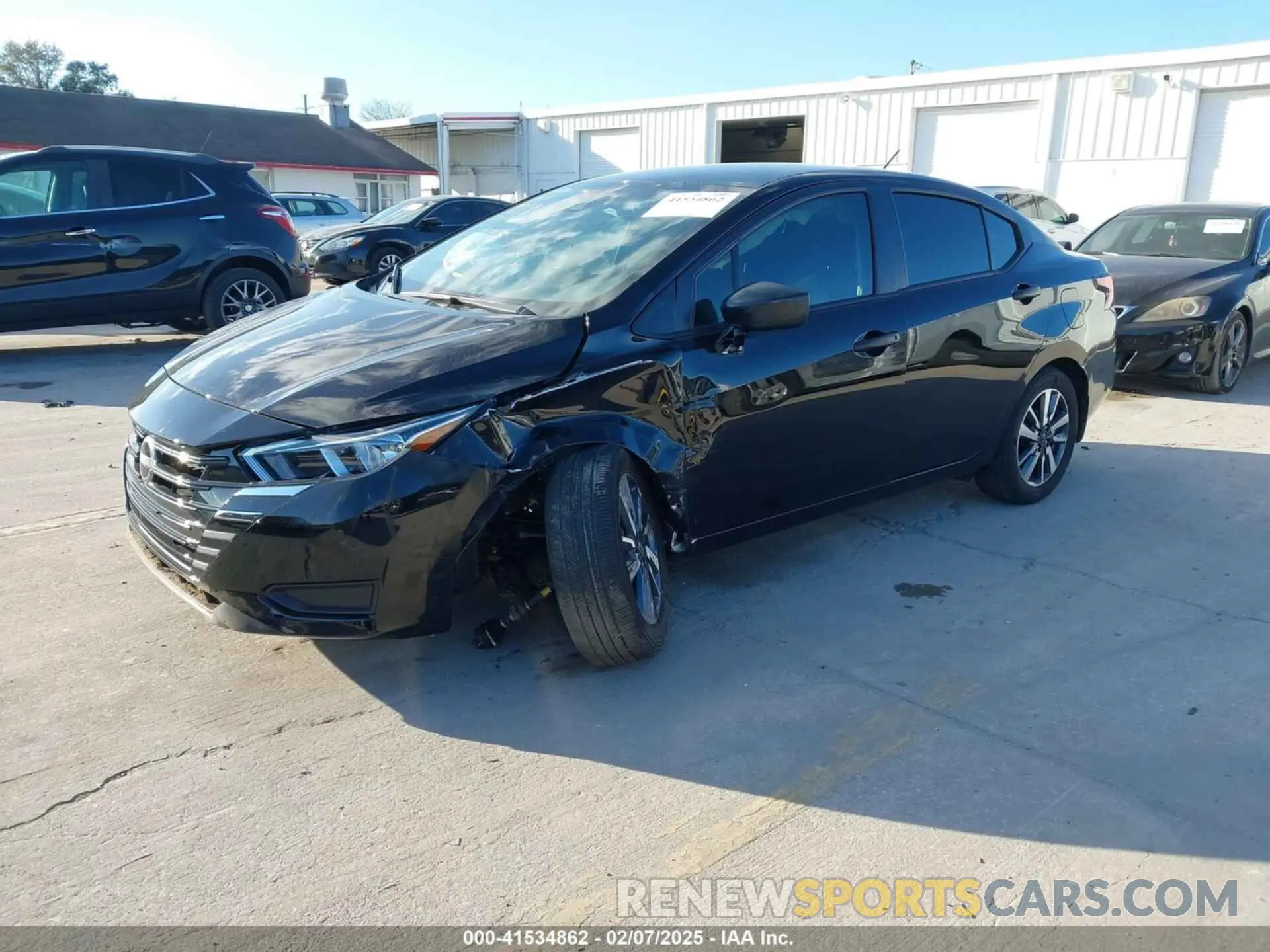 2 Photograph of a damaged car 3N1CN8DV6RL859115 NISSAN VERSA 2024