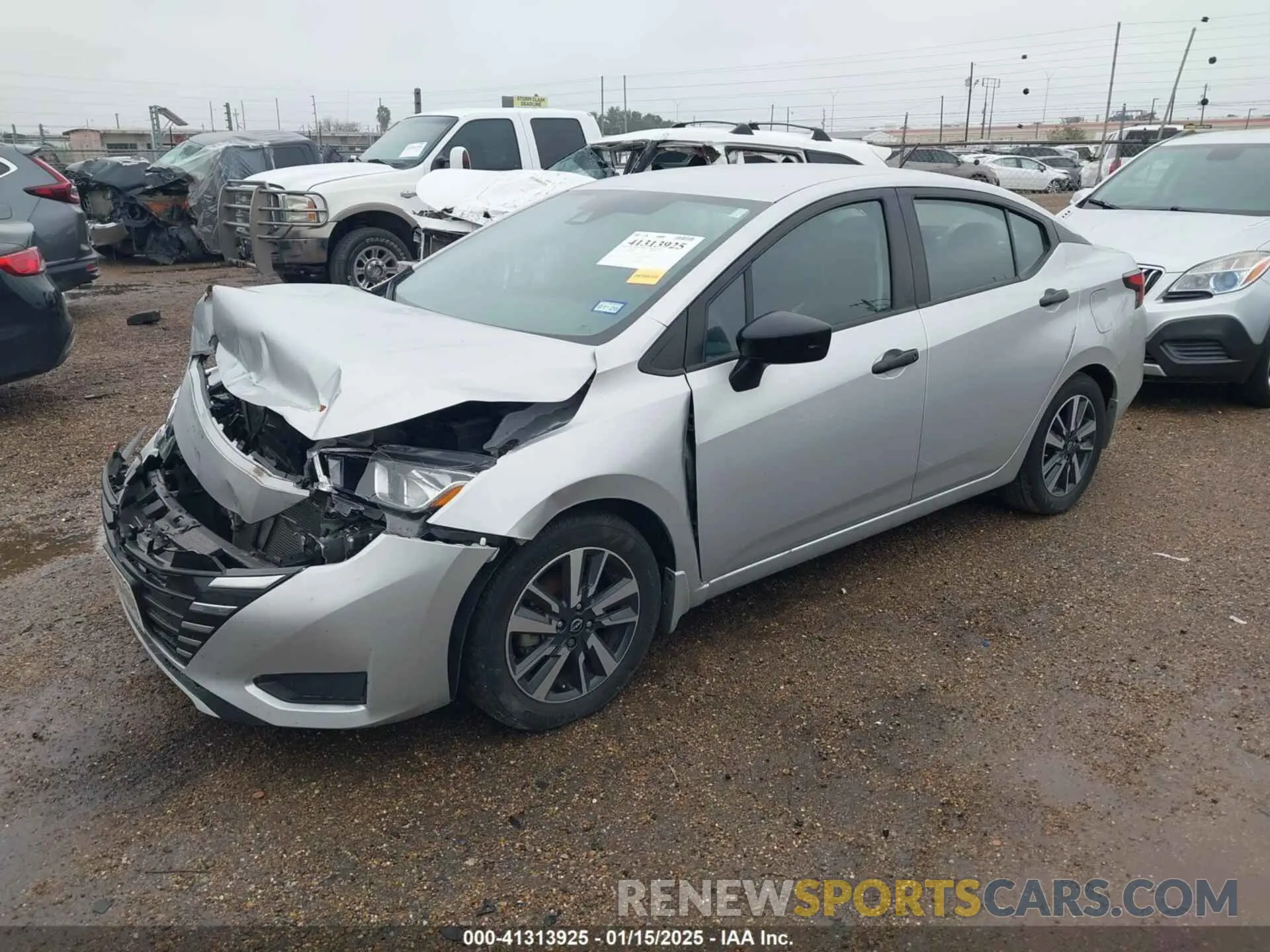 2 Photograph of a damaged car 3N1CN8DV6RL864248 NISSAN VERSA 2024