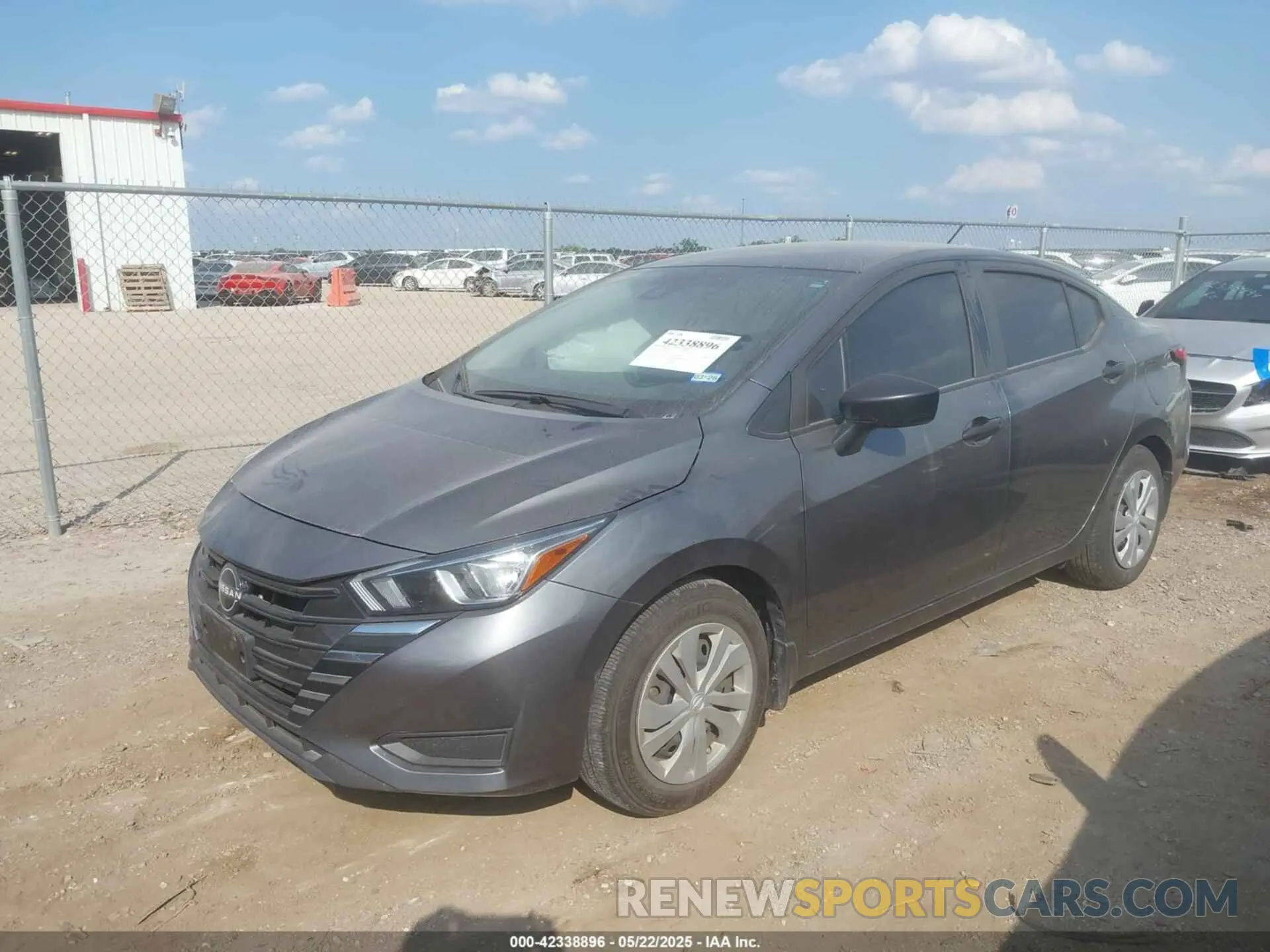 2 Photograph of a damaged car 3N1CN8DV6RL874259 NISSAN VERSA 2024