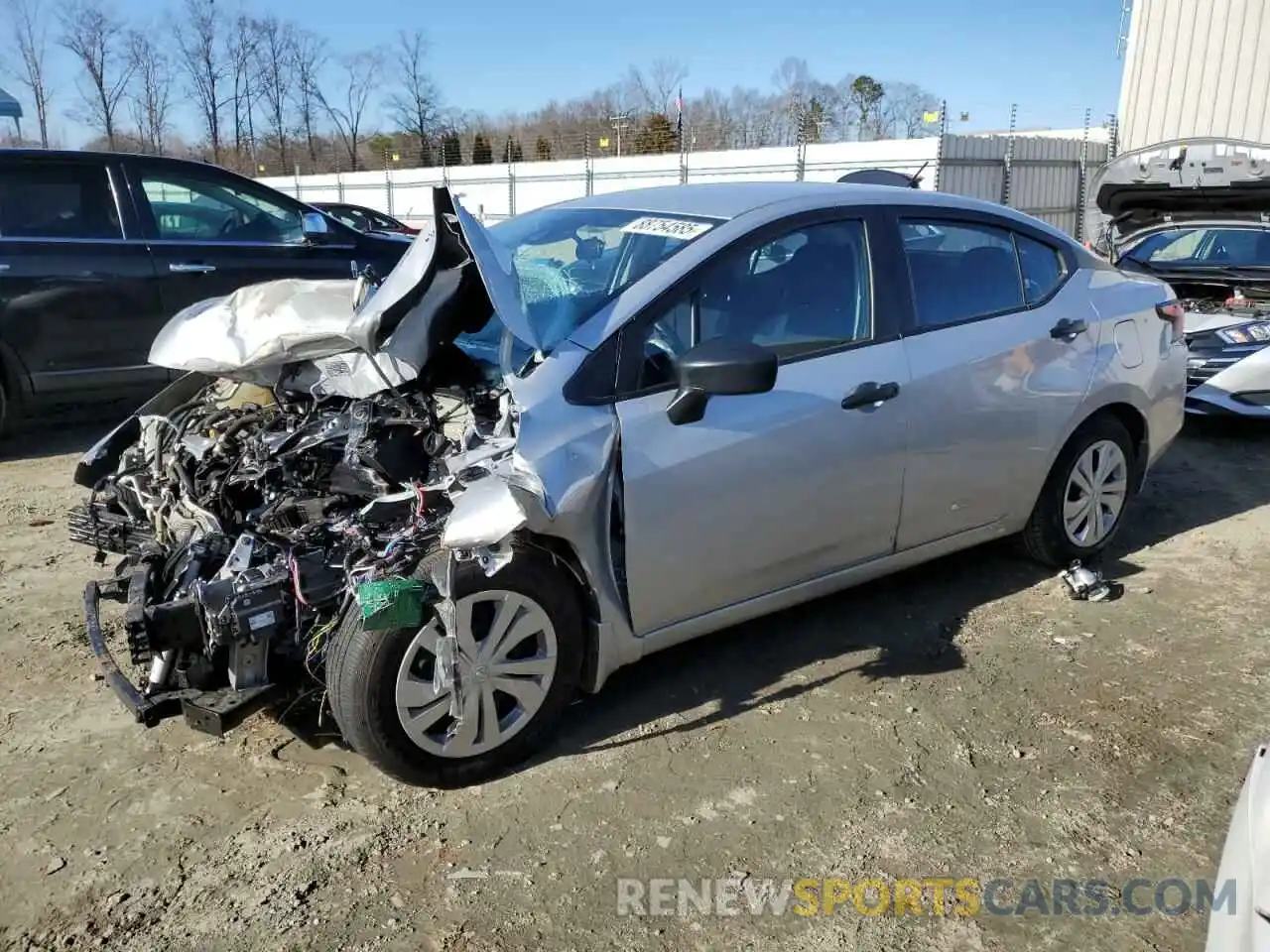 1 Photograph of a damaged car 3N1CN8DV6RL913061 NISSAN VERSA 2024