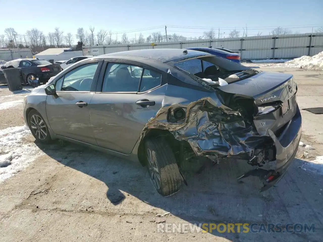 2 Photograph of a damaged car 3N1CN8DV6RL925954 NISSAN VERSA 2024