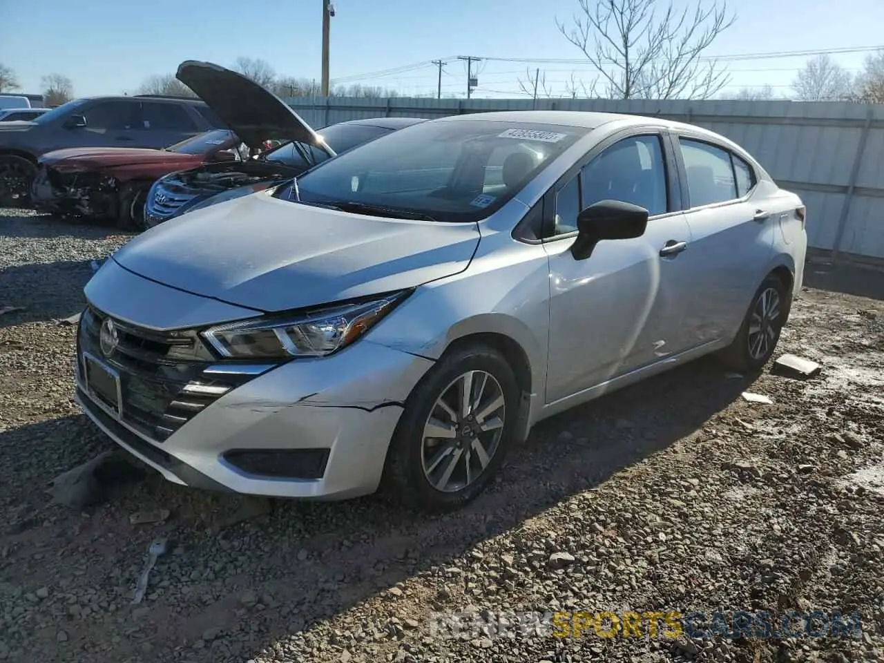 1 Photograph of a damaged car 3N1CN8DV7RL819903 NISSAN VERSA 2024