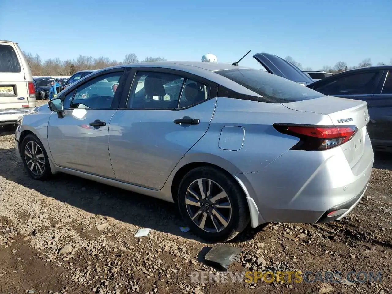 2 Photograph of a damaged car 3N1CN8DV7RL819903 NISSAN VERSA 2024