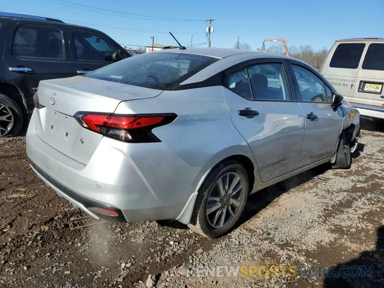 3 Photograph of a damaged car 3N1CN8DV7RL819903 NISSAN VERSA 2024