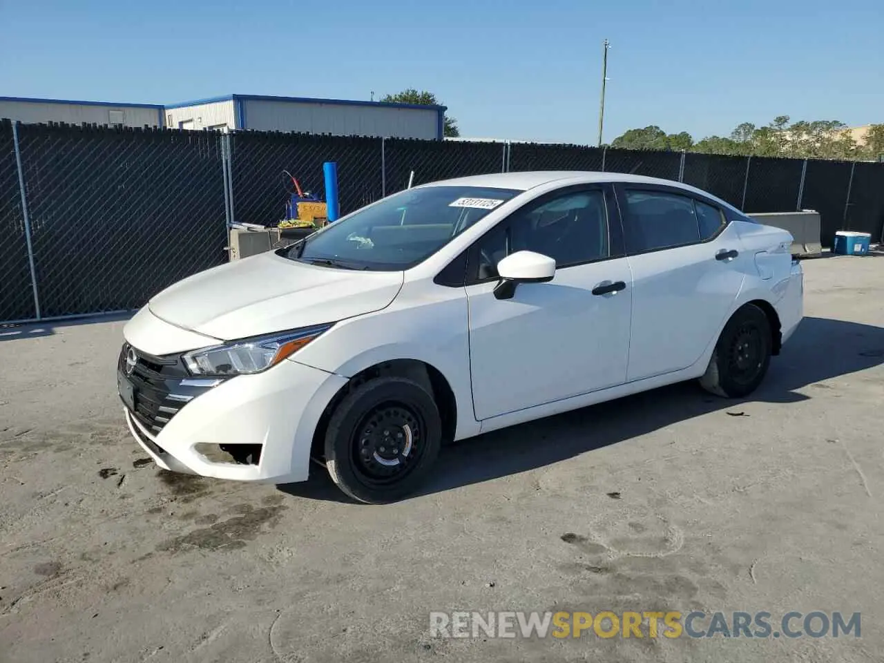 1 Photograph of a damaged car 3N1CN8DV7RL846924 NISSAN VERSA 2024