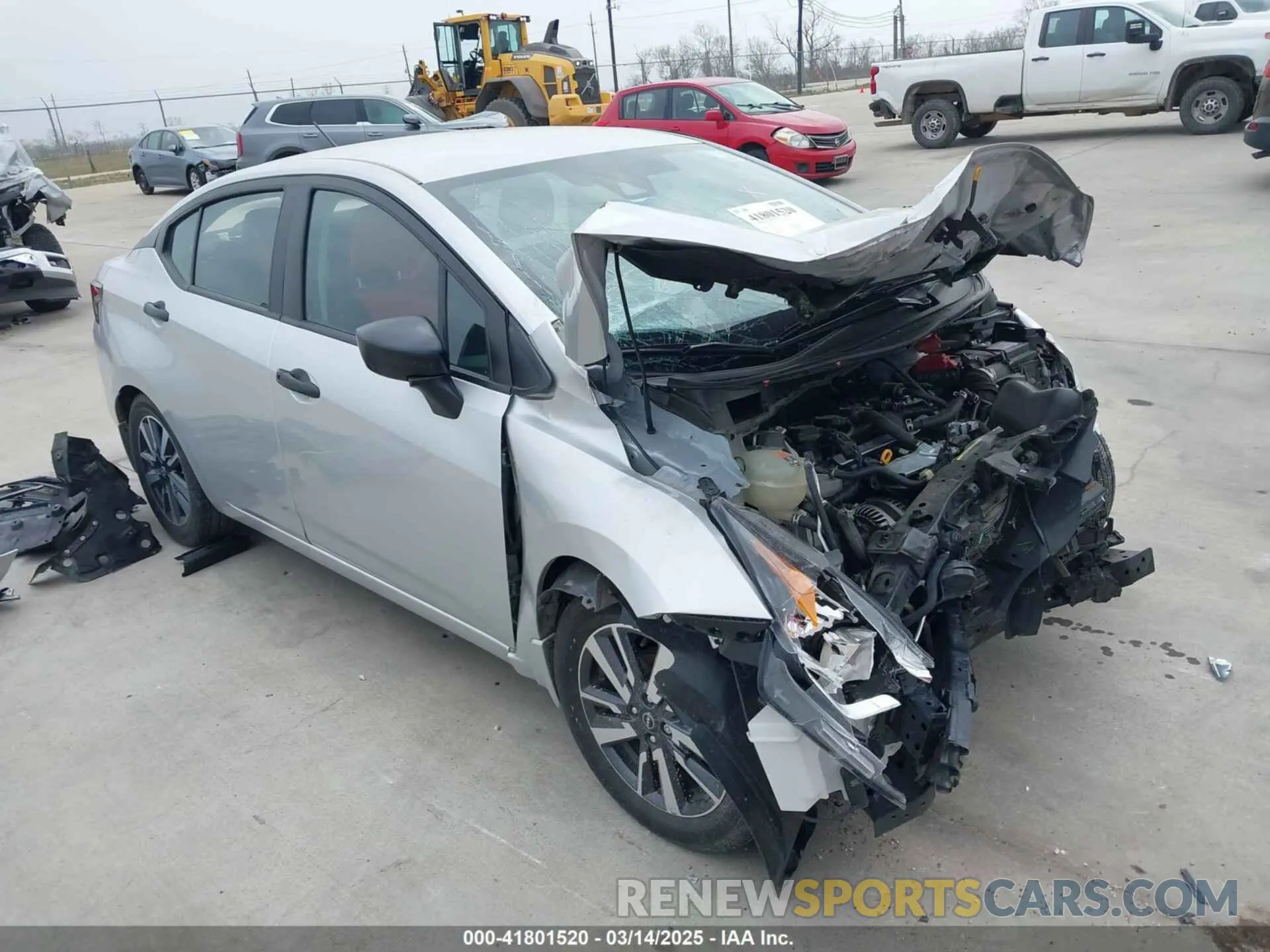 1 Photograph of a damaged car 3N1CN8DV7RL871936 NISSAN VERSA 2024